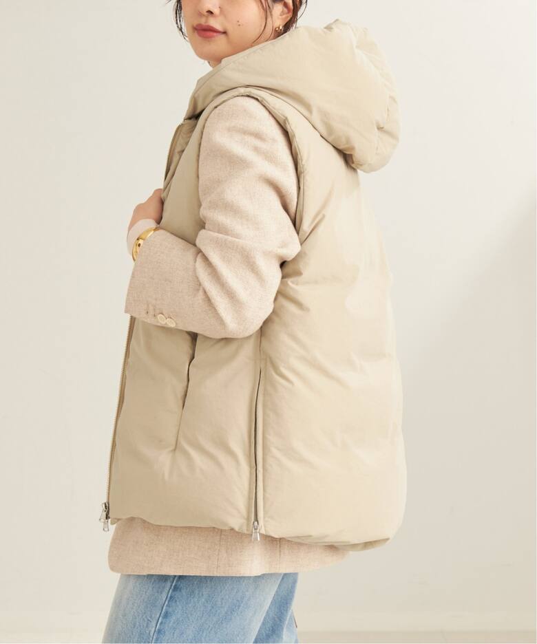 HAKUU/ハクウ 別注 MID/L ダウンベスト（ダウン・中綿ベスト）｜Plage  