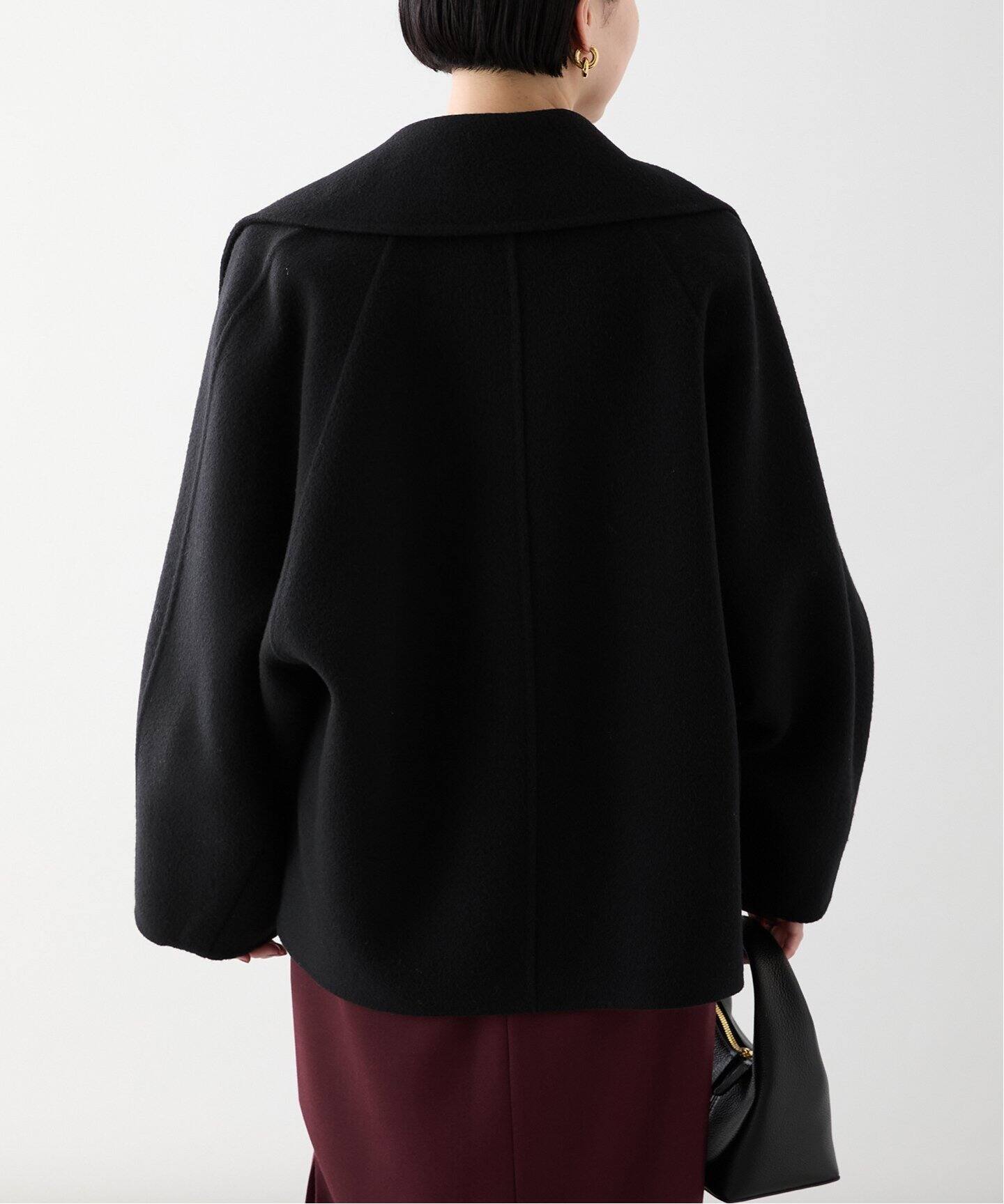 super120s ビッグショールリバーコート（その他ブルゾン／アウター  