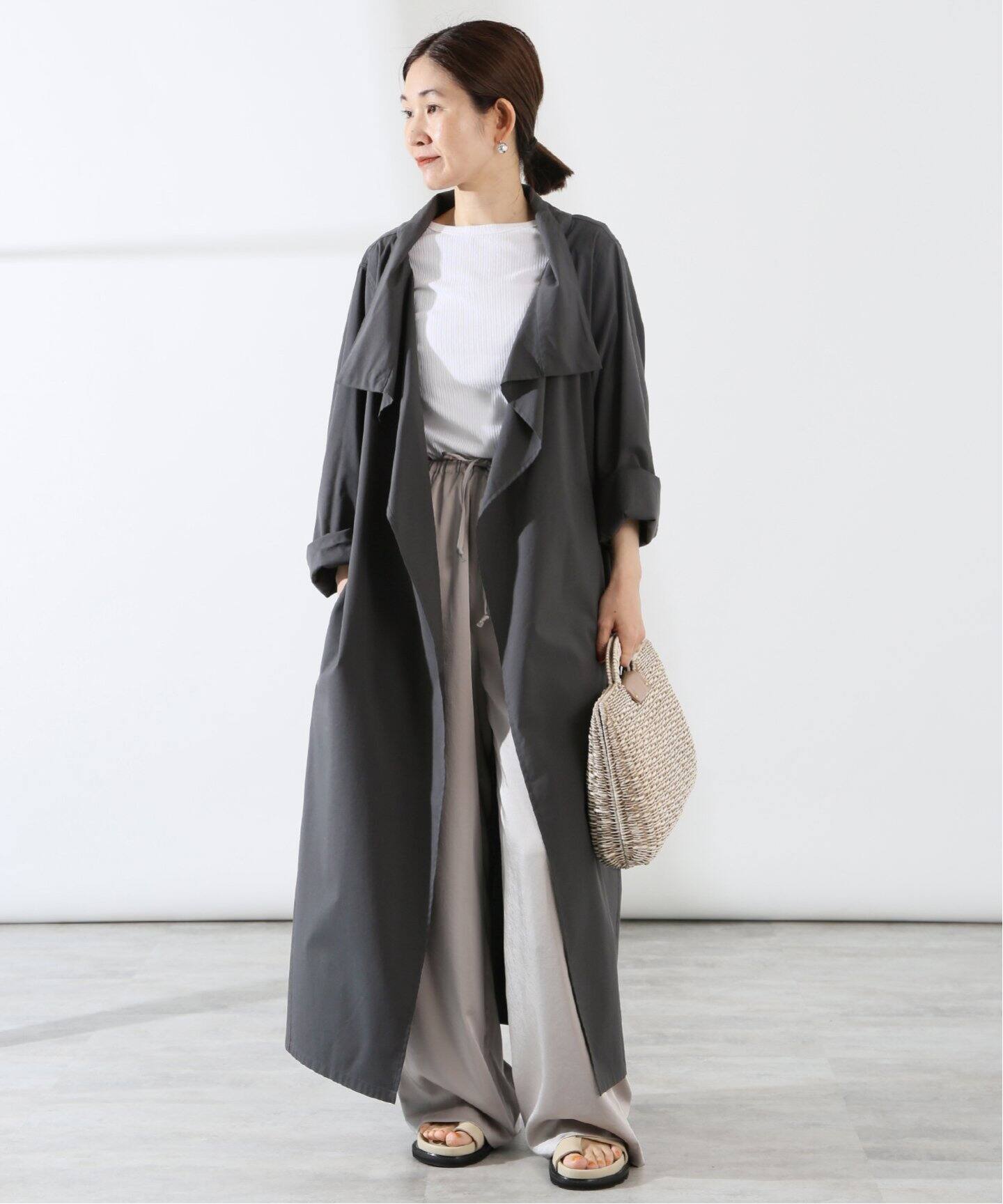 VERMEIL par iena ギャザーコクーンコート VERMEIL par iena ギャザーコクーンコート VERMEIL par iena