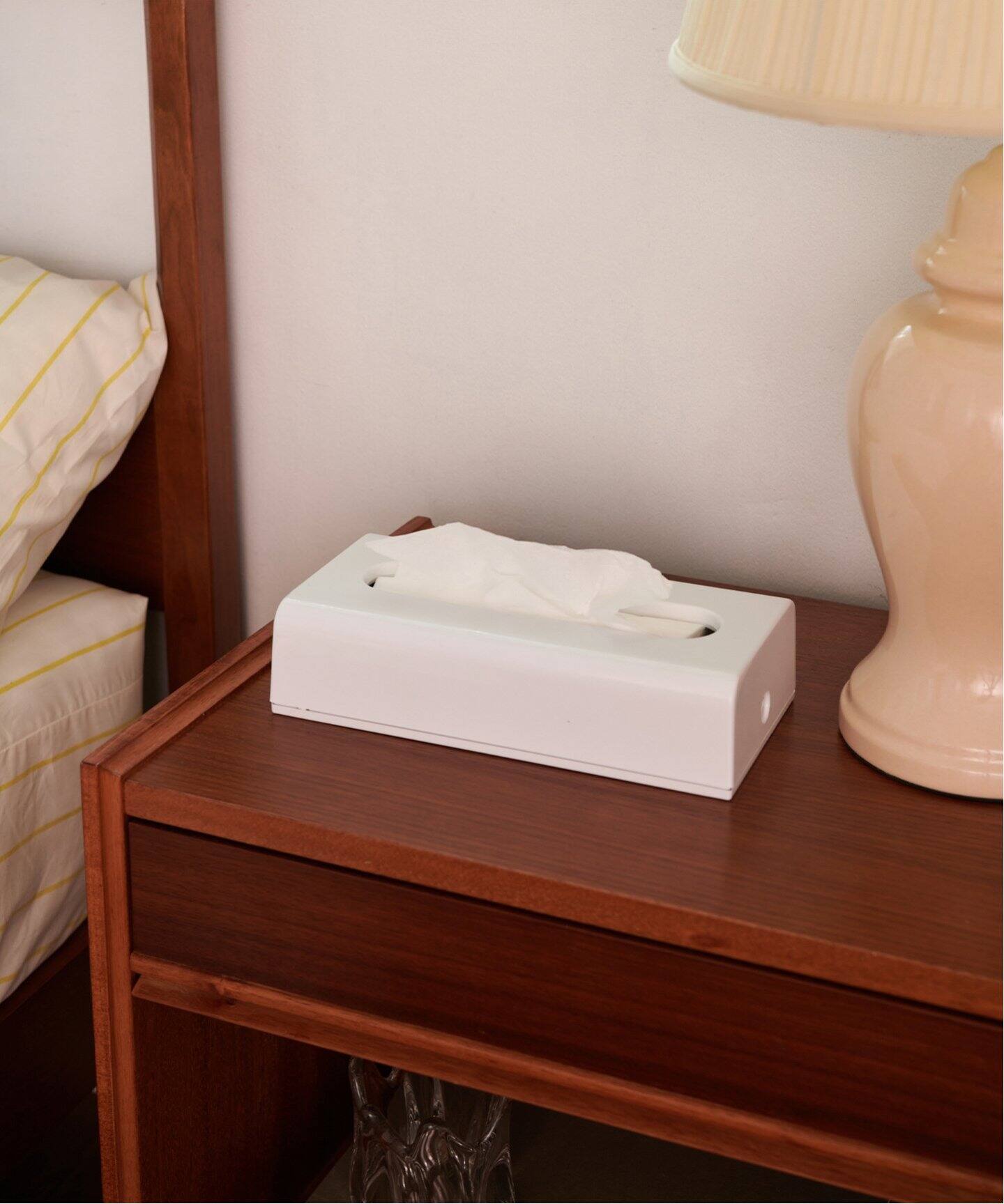 GEDY/ゲティ】 TISSUE BOX WHITE ティッシュケース（ステーショナリー