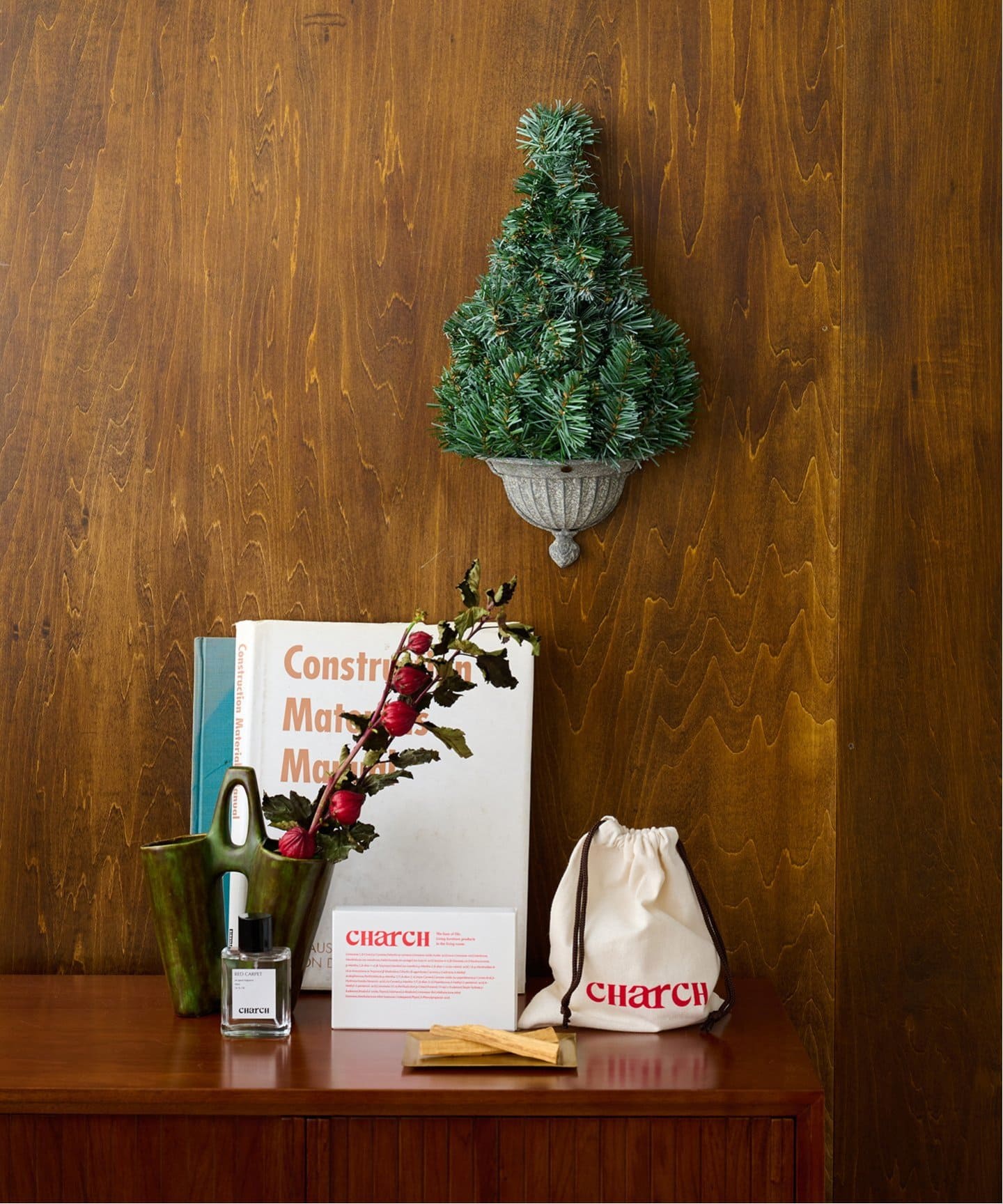 NATALE/ナターレ】 WALL DECOR TREE ウォールデコツリー（フォト