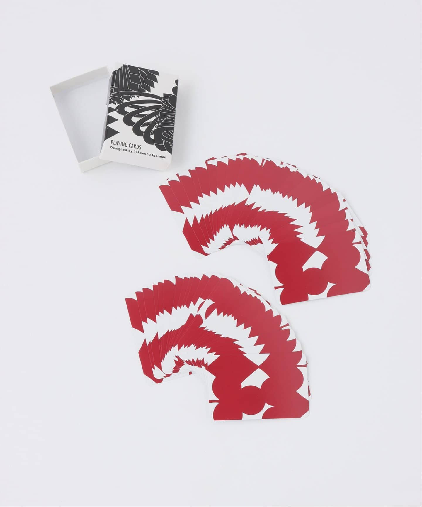 【赤】PLAYING CARDS 大判トランプ アートブック 吉田ユニ】PLAYING CARDS red (POKER SIZE) 吉田ユニ -の商品