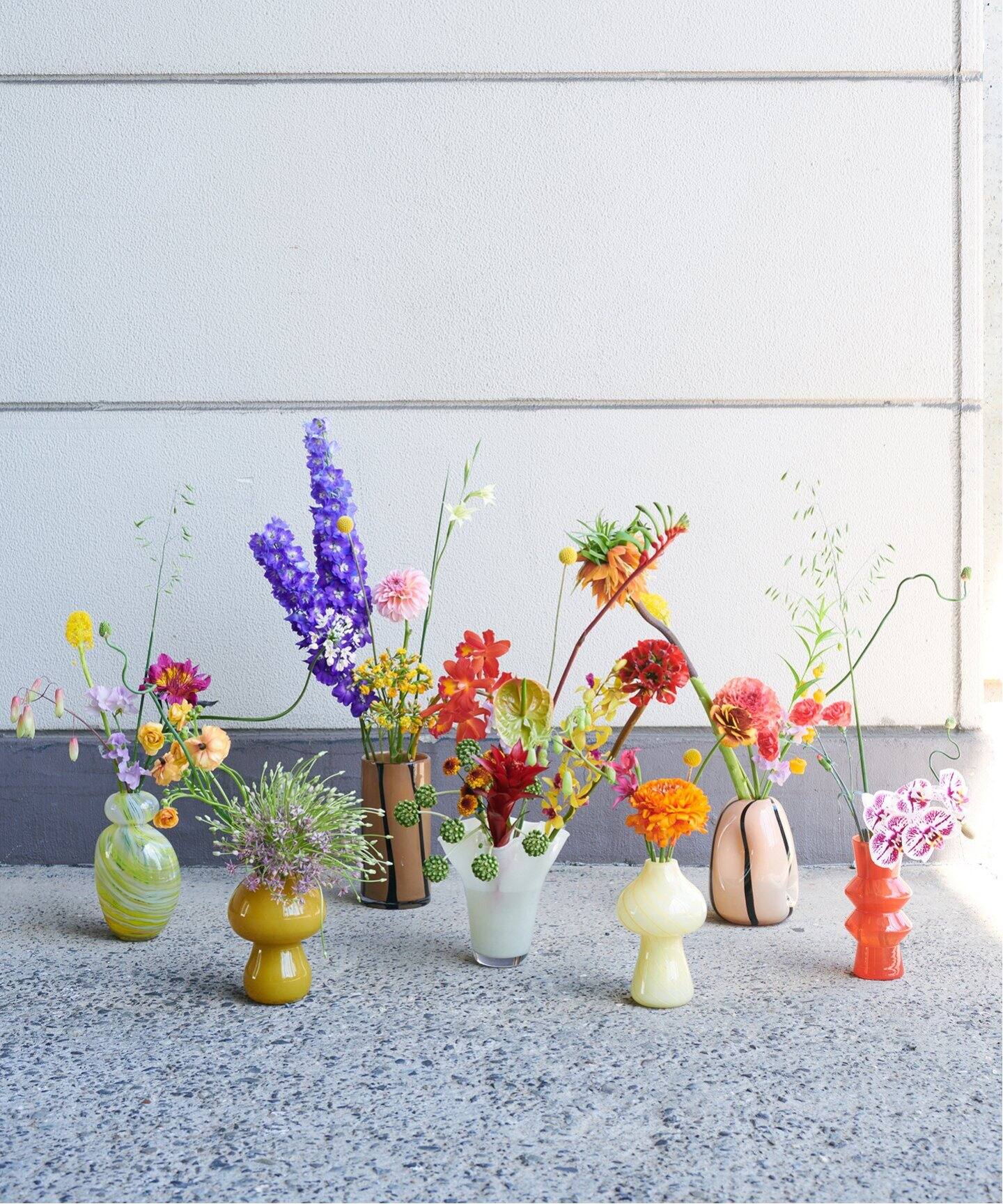 FLOWER VASE STRIPE 25 花器 花瓶 フラワーベース（フラワーベース 