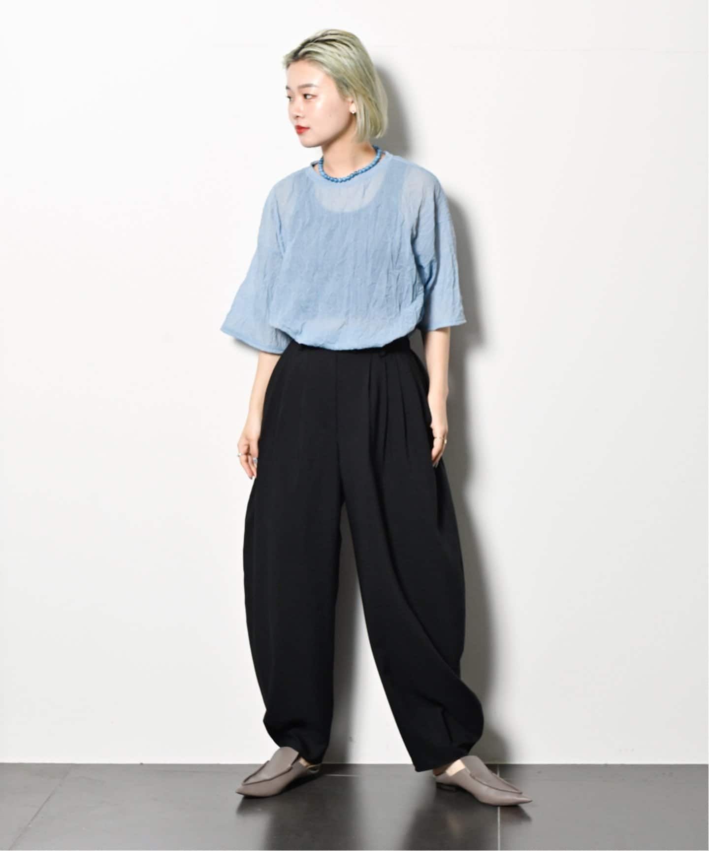 CITYSHOP LINENLIKE VOLUME PANTS todayful