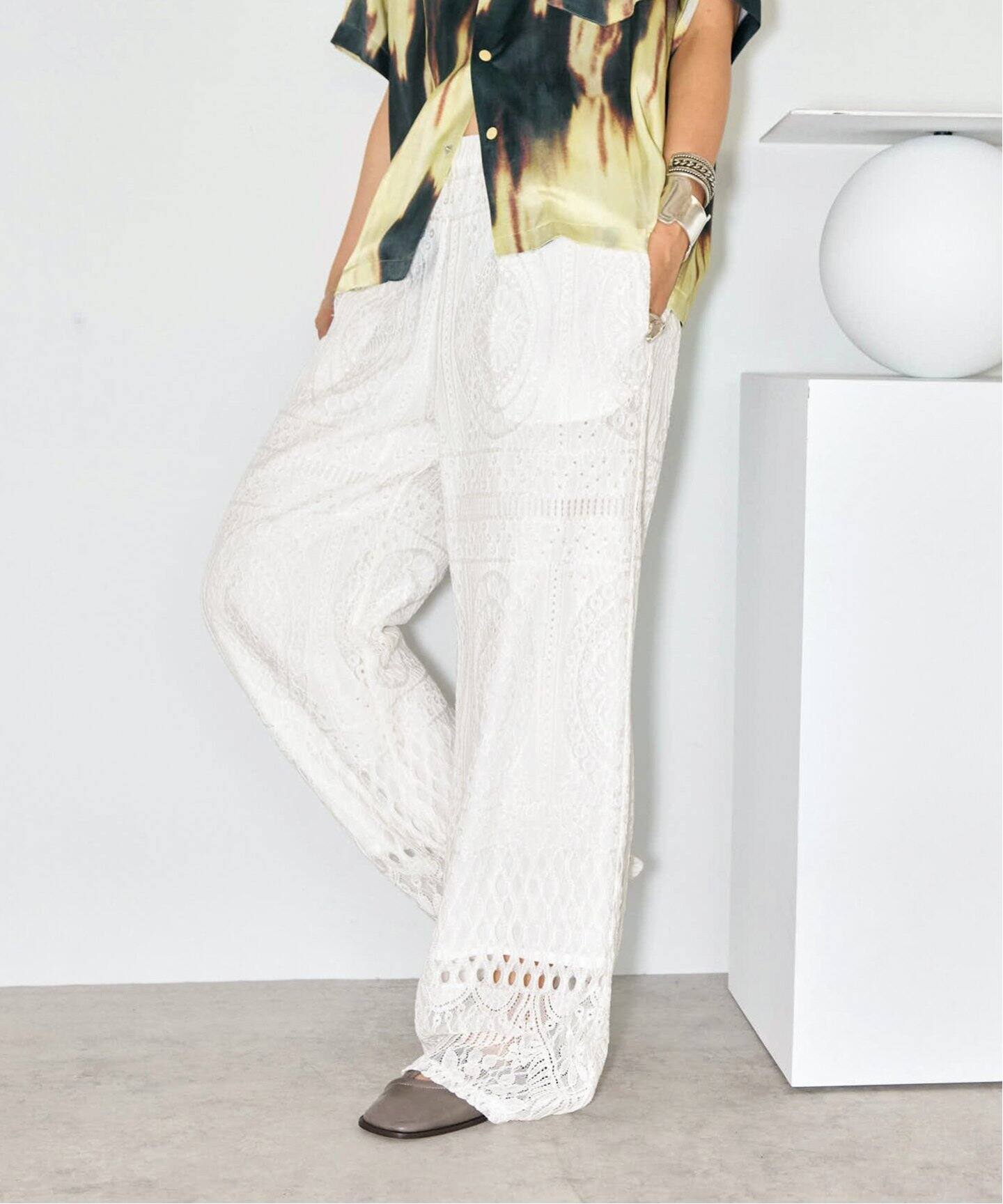 LACE EASY パンツ（その他パンツ）｜CITYSHOP（シティショップ）の通販 