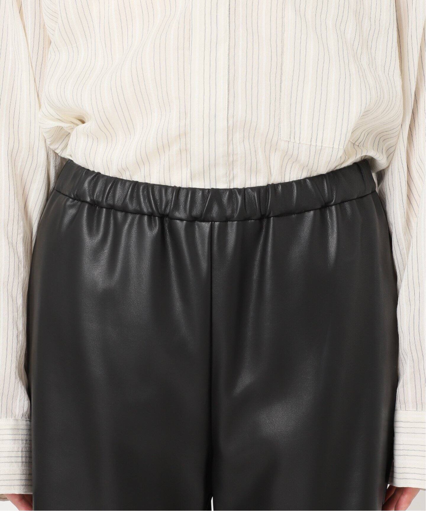 FAUX LEATHER EASY パンツ（その他パンツ）｜CITYSHOP（シティショップ