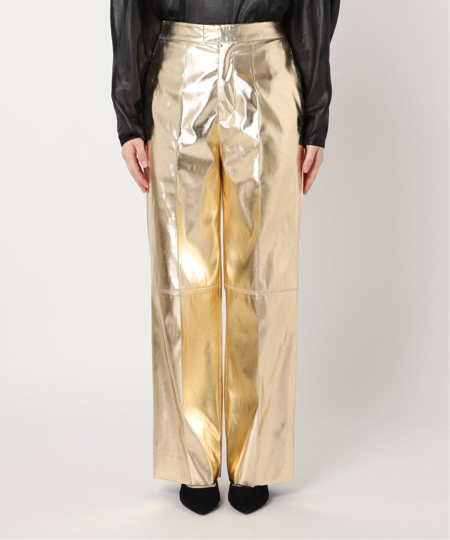 METALLIC STRAIGHT パンツ（その他パンツ）｜CITYSHOP（シティショップ  