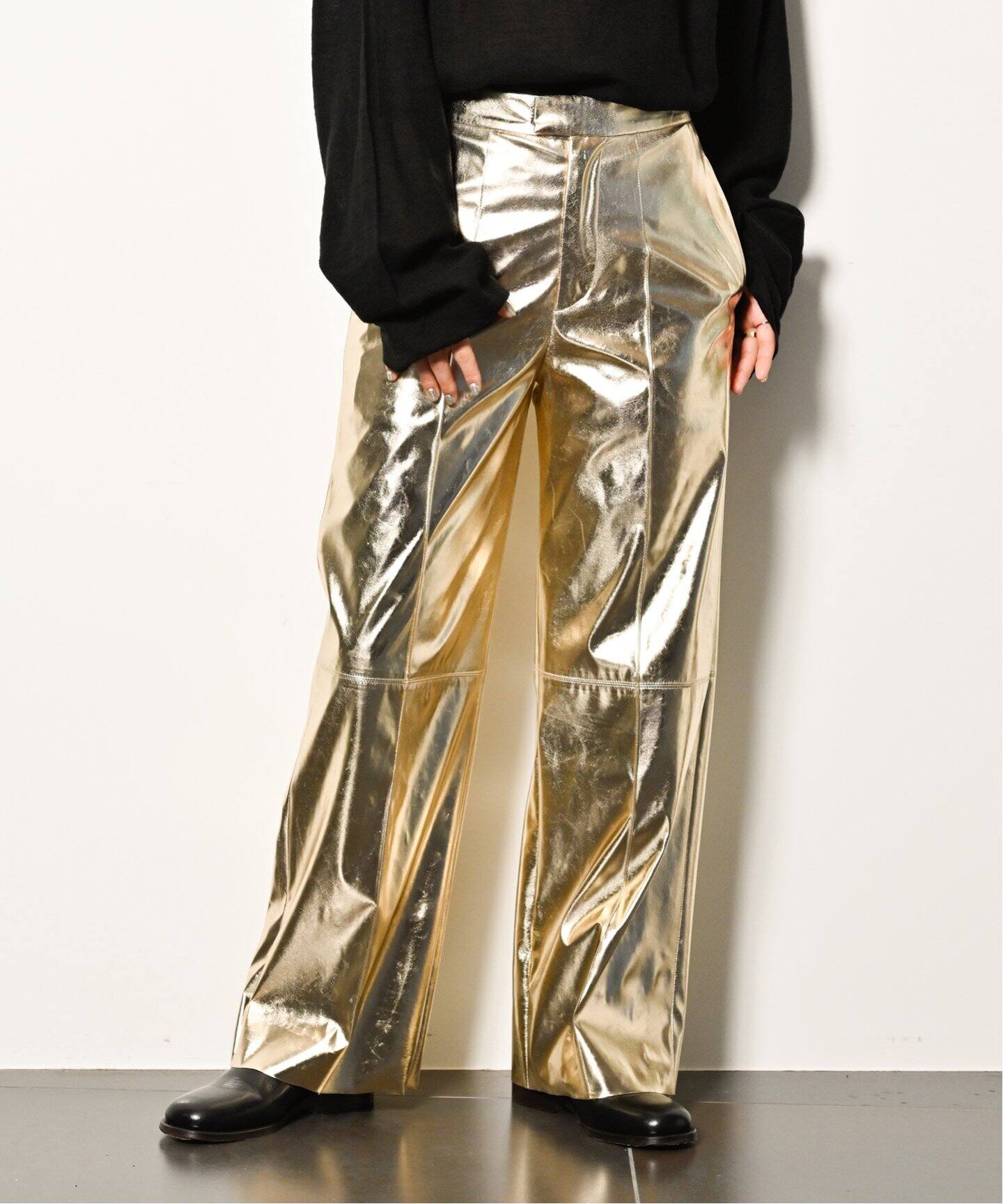 METALLIC STRAIGHT パンツ（その他パンツ）｜CITYSHOP（シティ 
