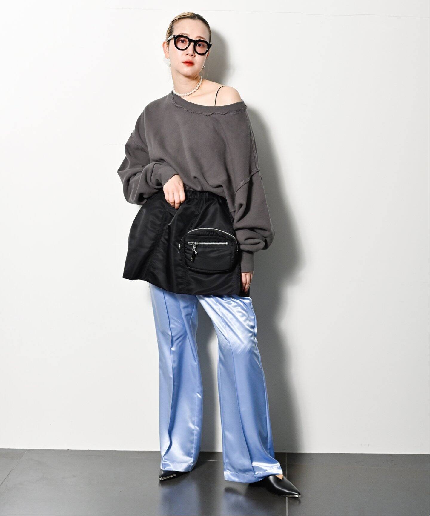 CITYSHOP✨SATIN FLARED パンツ SATIN FLARED パンツ（その他パンツ）｜CITYSHOP（シティ