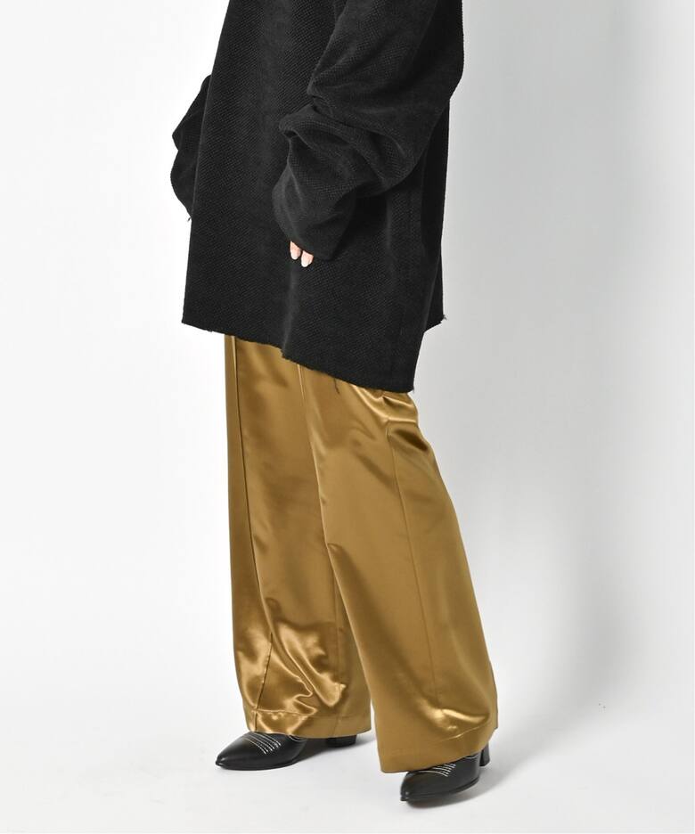 SATIN FLARED パンツ（その他パンツ）｜CITYSHOP（シティショップ）の 