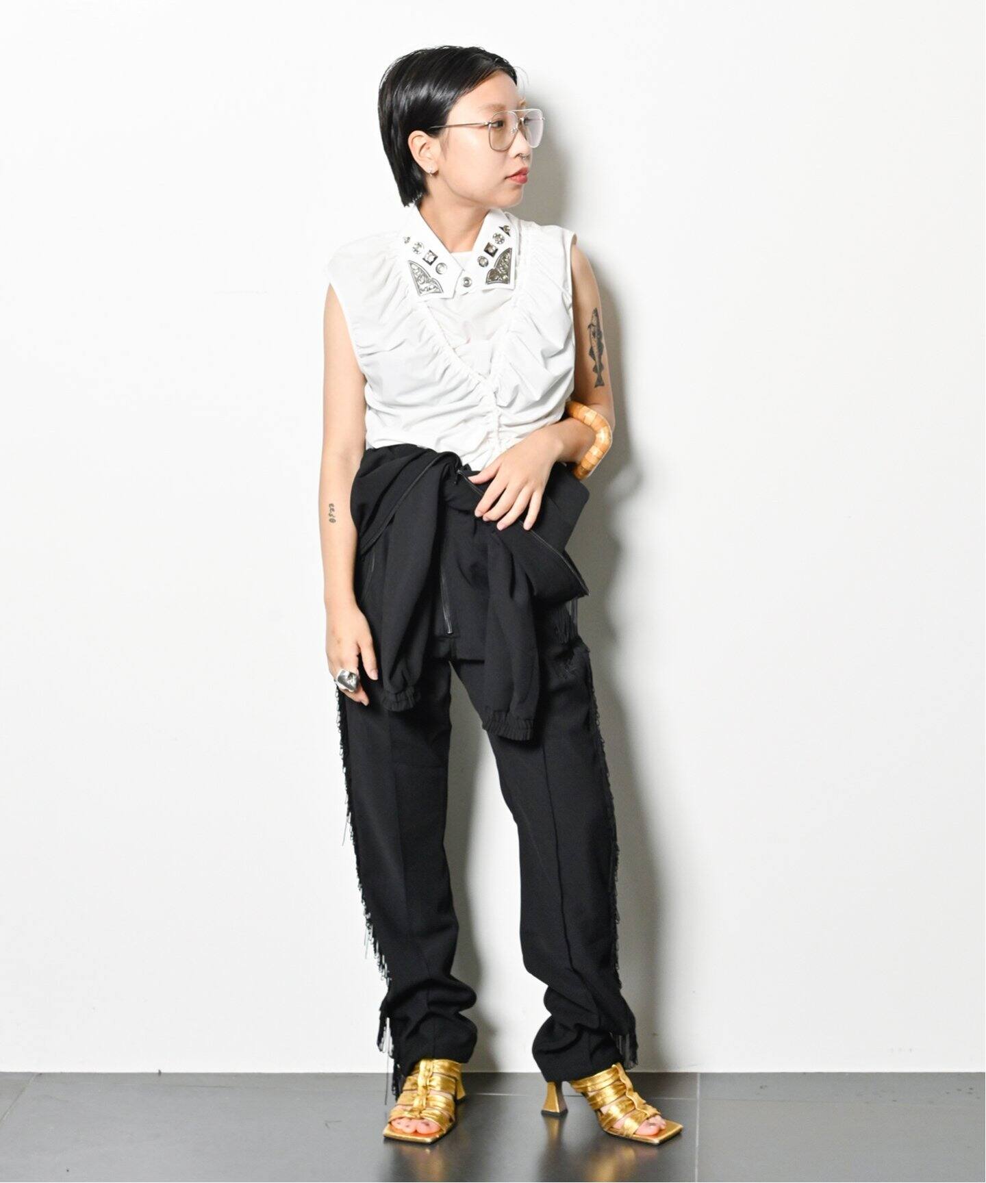 NEEDLES 別注 Fringe ジャンプスーツ（つなぎ／オールインワン  