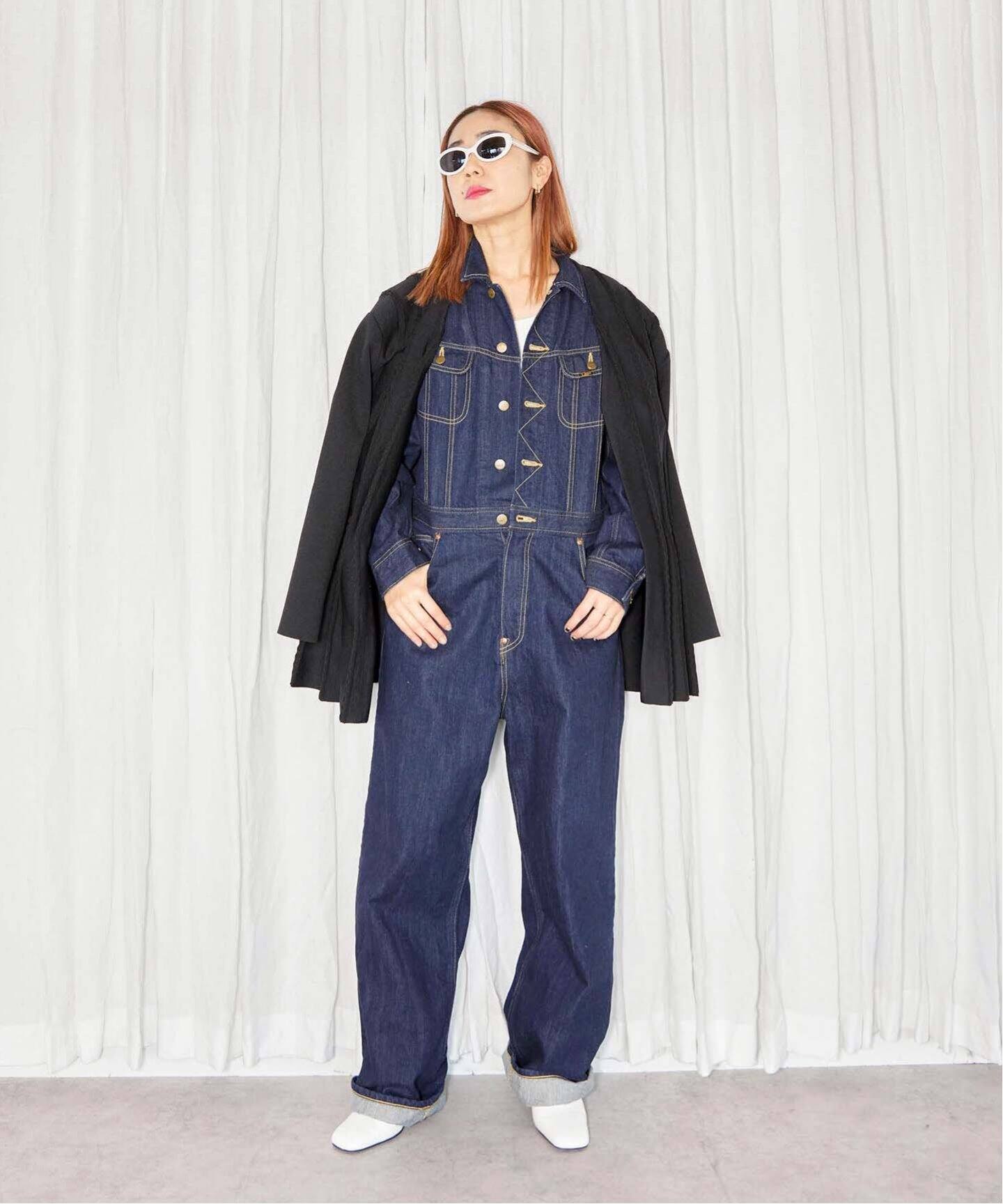 LEE /リー】別注 OVERSIZED ジャンプスーツ（つなぎ／オールインワン 