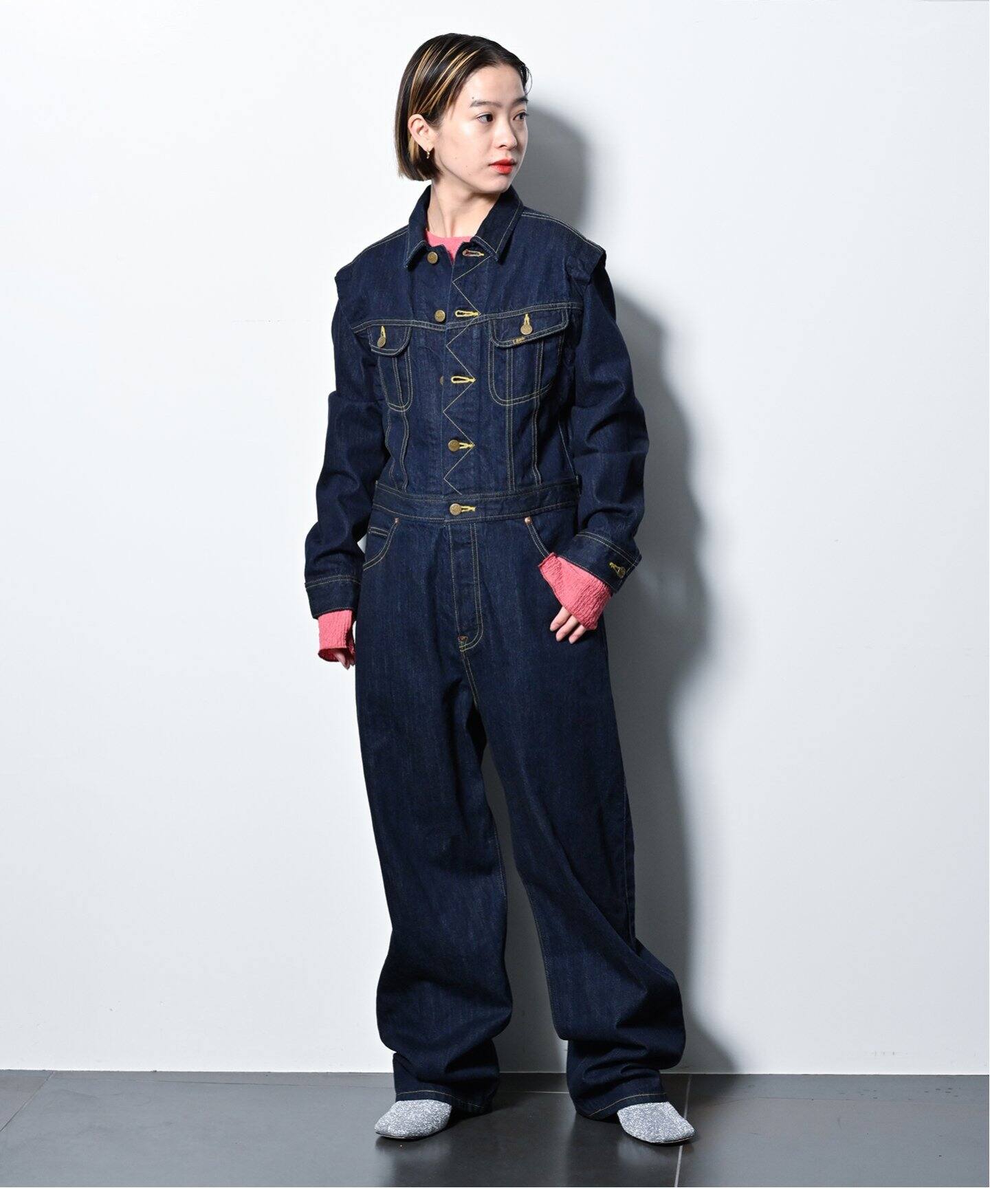 LEE /リー】別注 OVERSIZED ジャンプスーツ（つなぎ／オールインワン 