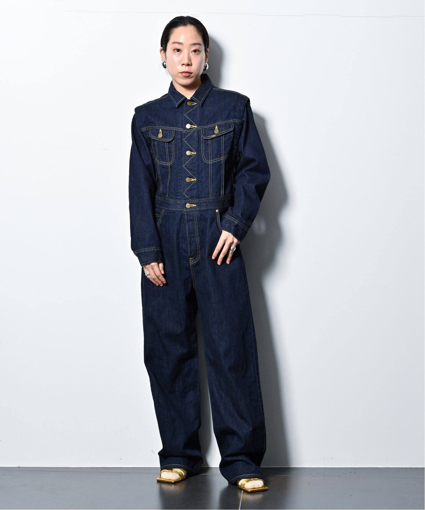 LEE /リー】別注 OVERSIZED ジャンプスーツ（つなぎ／オールインワン 