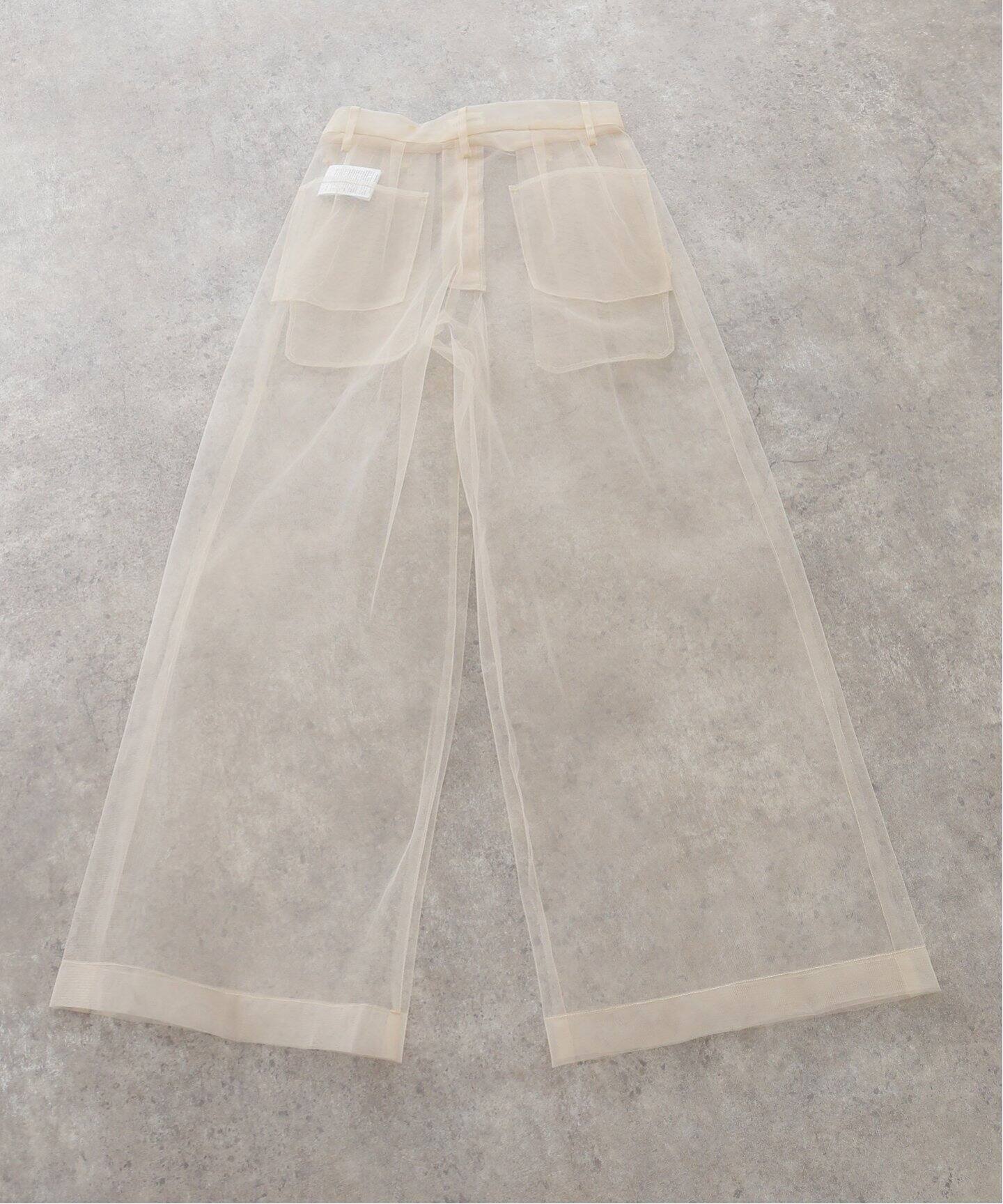 CHIKA KISADA/チカ キサダ】TULLE OVERパンツ（その他パンツ