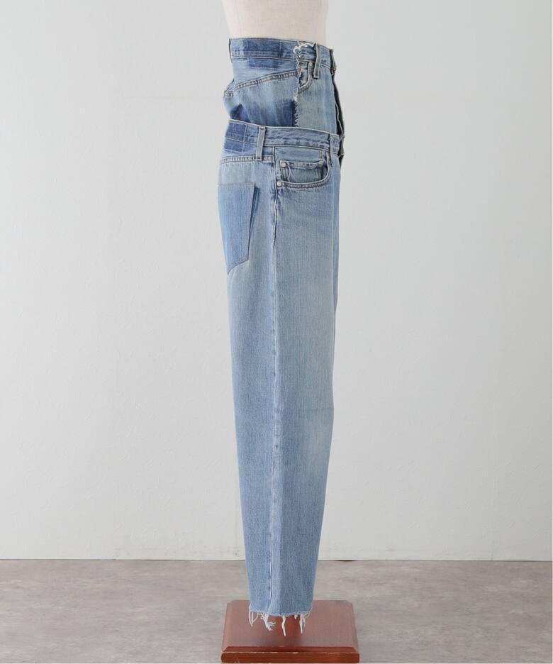 QUITO W WAIST DENIM PT Q24A-T018：デニムパンツ（デニムパンツ  