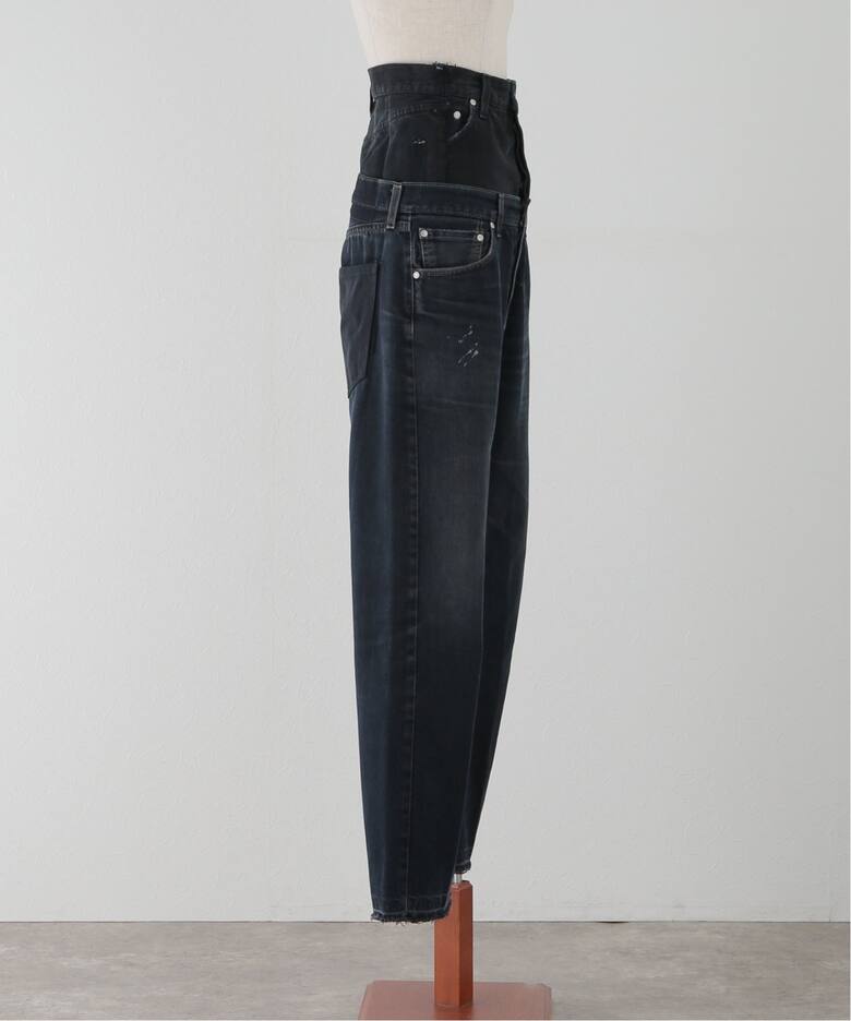 QUITO W WAIST DENIM PT Q24A-T018：デニムパンツ（デニムパンツ  