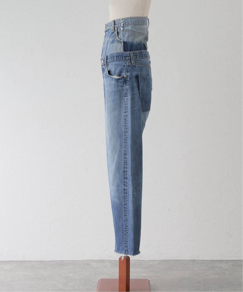 QUITO W WAIST DENIM PT Q24A-T018：デニムパンツ（デニムパンツ  