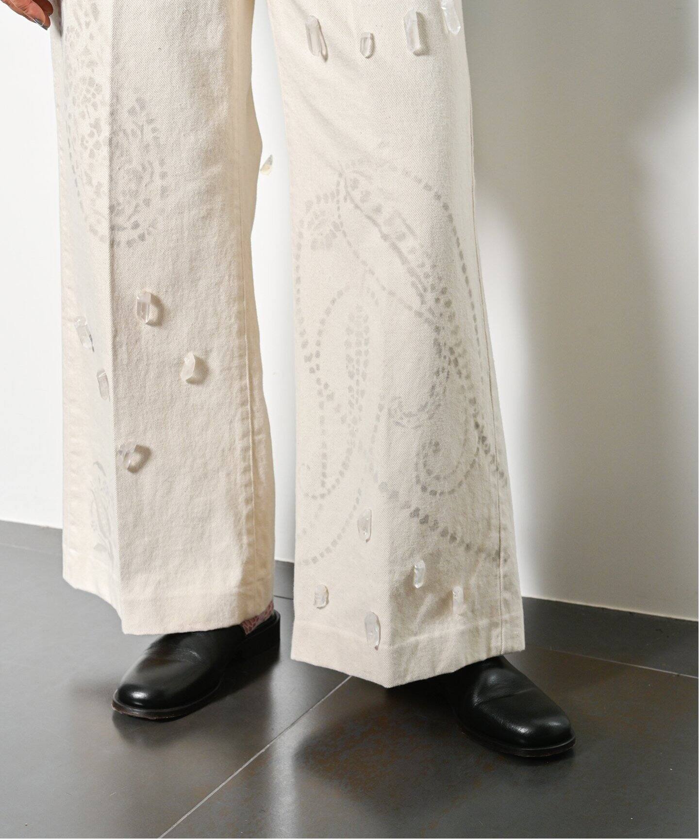TANAKA 別注 WIDE JEAN TROUSERS ST-108：デニムパンツ（デニムパンツ