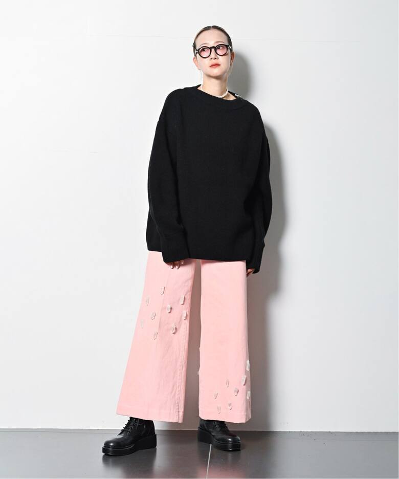 TANAKA 別注 WIDE JEAN TROUSERS ST-108：デニムパンツ（デニムパンツ 