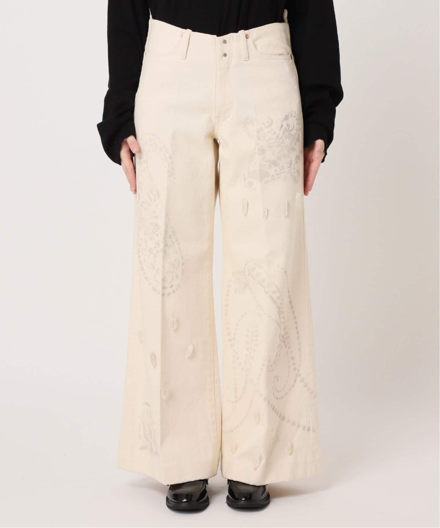 パンツ TANAKA 31 ST-108 WIDE JEAN TROUSERS TANAKA 別注 WIDE JEAN TROUSERS ST-108：デニムパンツ（デニムパンツ