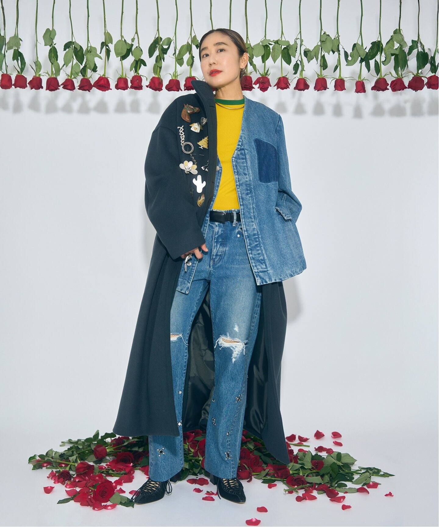 TANAKA 別注 STRAGHT JEAN TROUSER：デニムパンツ（デニムパンツ 