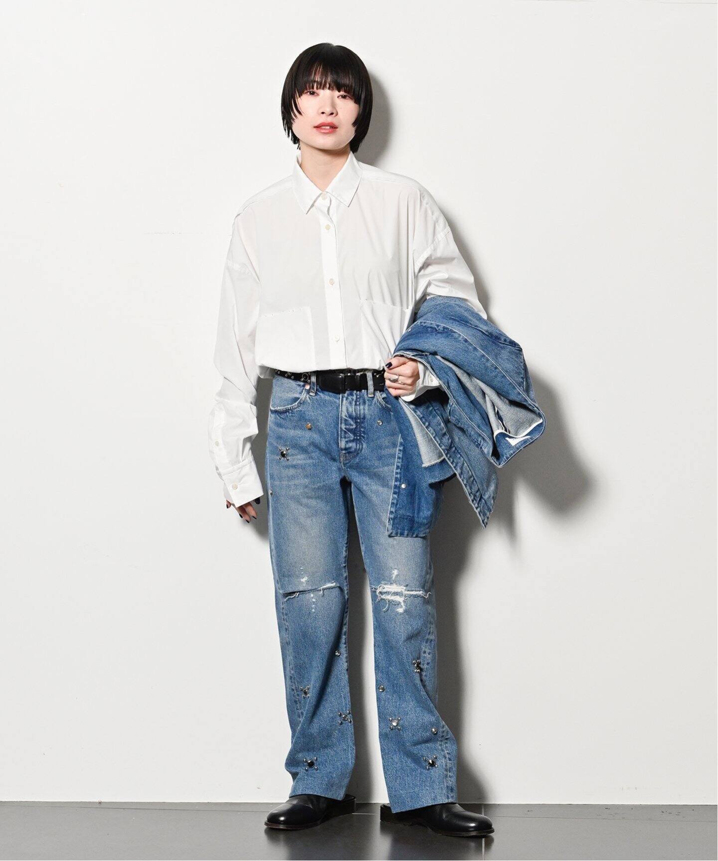 TANAKA 別注 STRAGHT JEAN TROUSER：デニムパンツ（デニムパンツ 