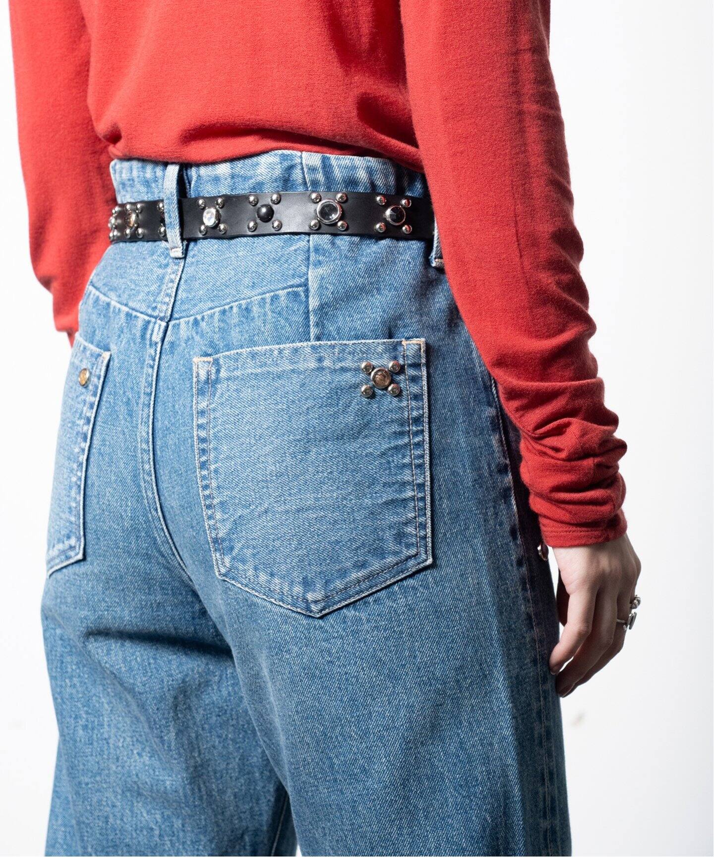 TANAKA 別注 STRAGHT JEAN TROUSER：デニムパンツ（デニムパンツ