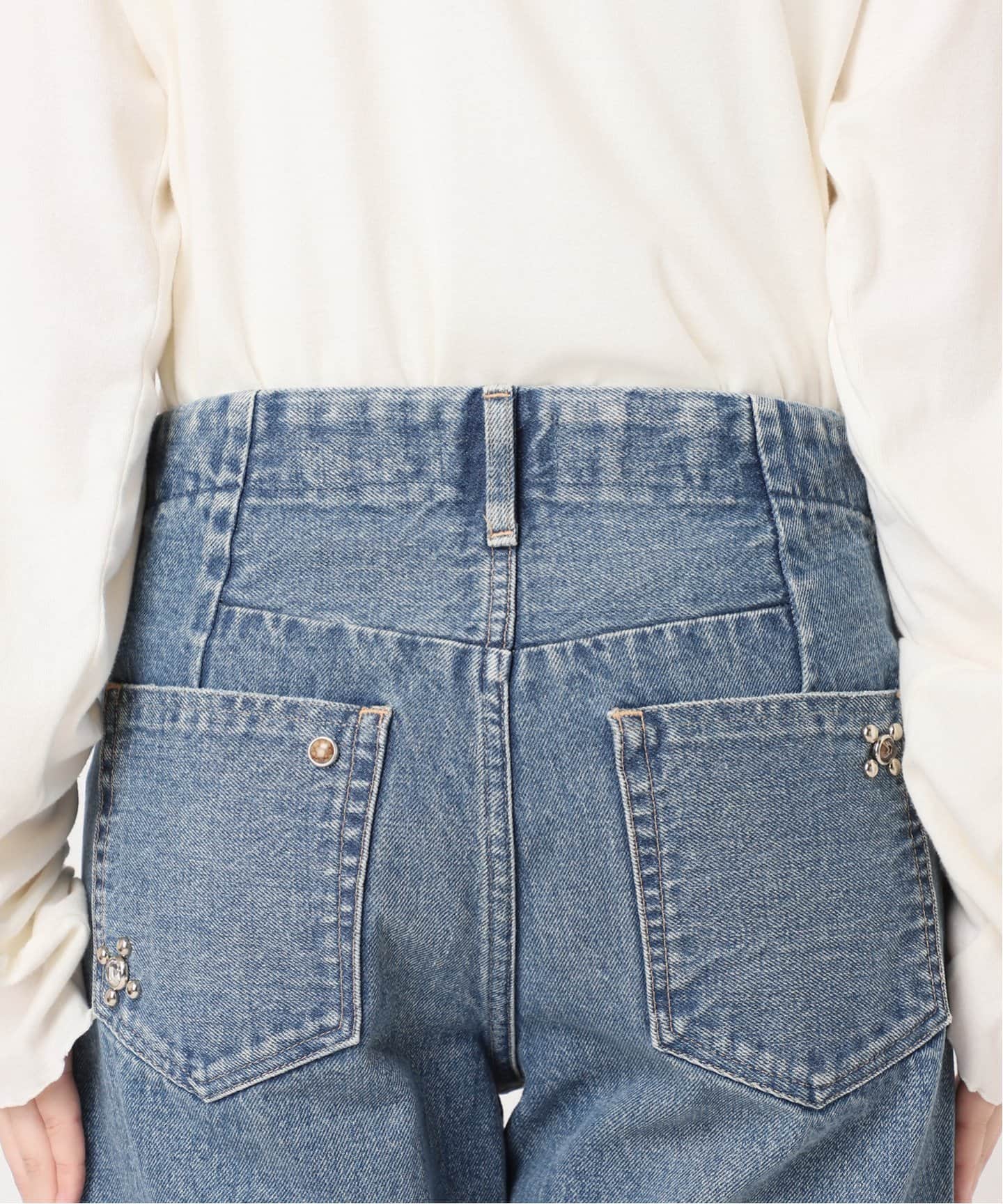 TANAKA 別注 STRAGHT JEAN TROUSER：デニムパンツ TANAKA 別注 STRAGHT JEAN TROUSER：デニムパンツ（デニムパンツ