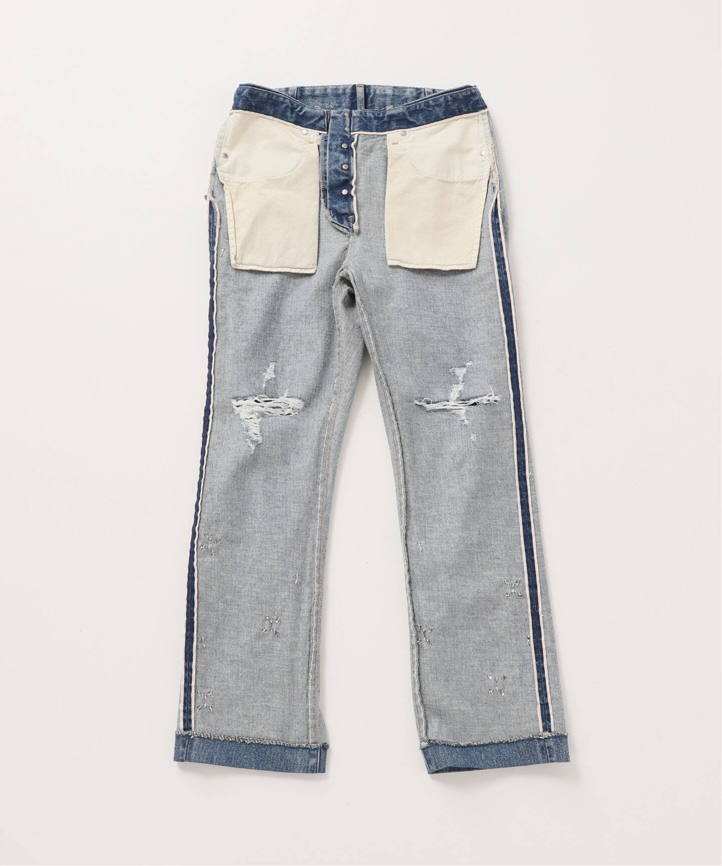 TANAKA 別注 STRAGHT JEAN TROUSER：デニムパンツ（デニムパンツ 