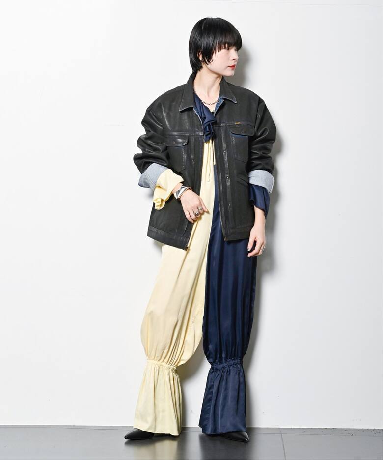 BASERANGE Suzanne Jumpsuit JUSU-VI-WI24：ジャンプスーツ（つなぎ 