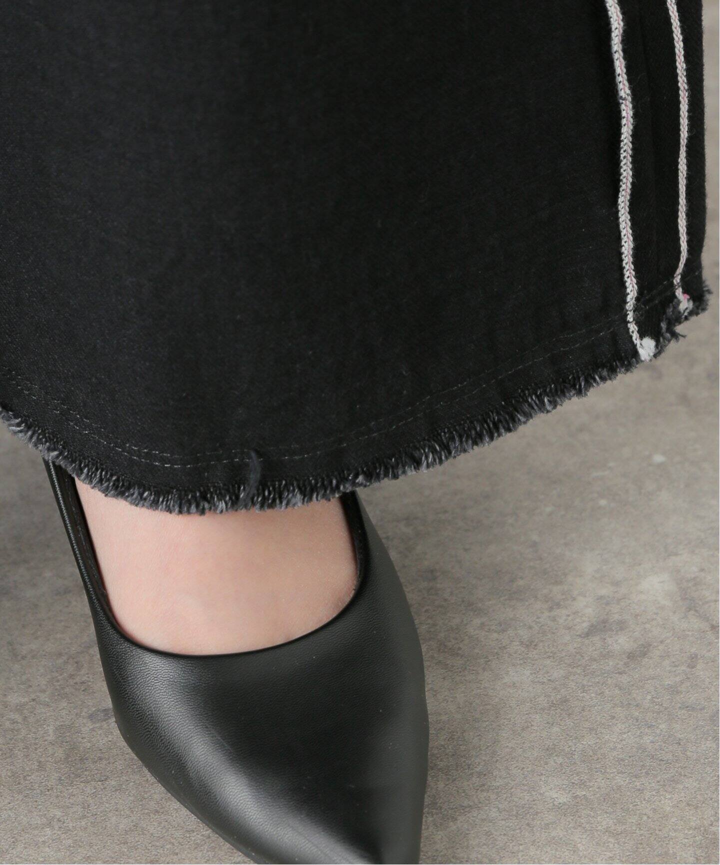 LIVINGTONE DOLK TURN UP LONG LT-DOLK-07：デニムパンツ