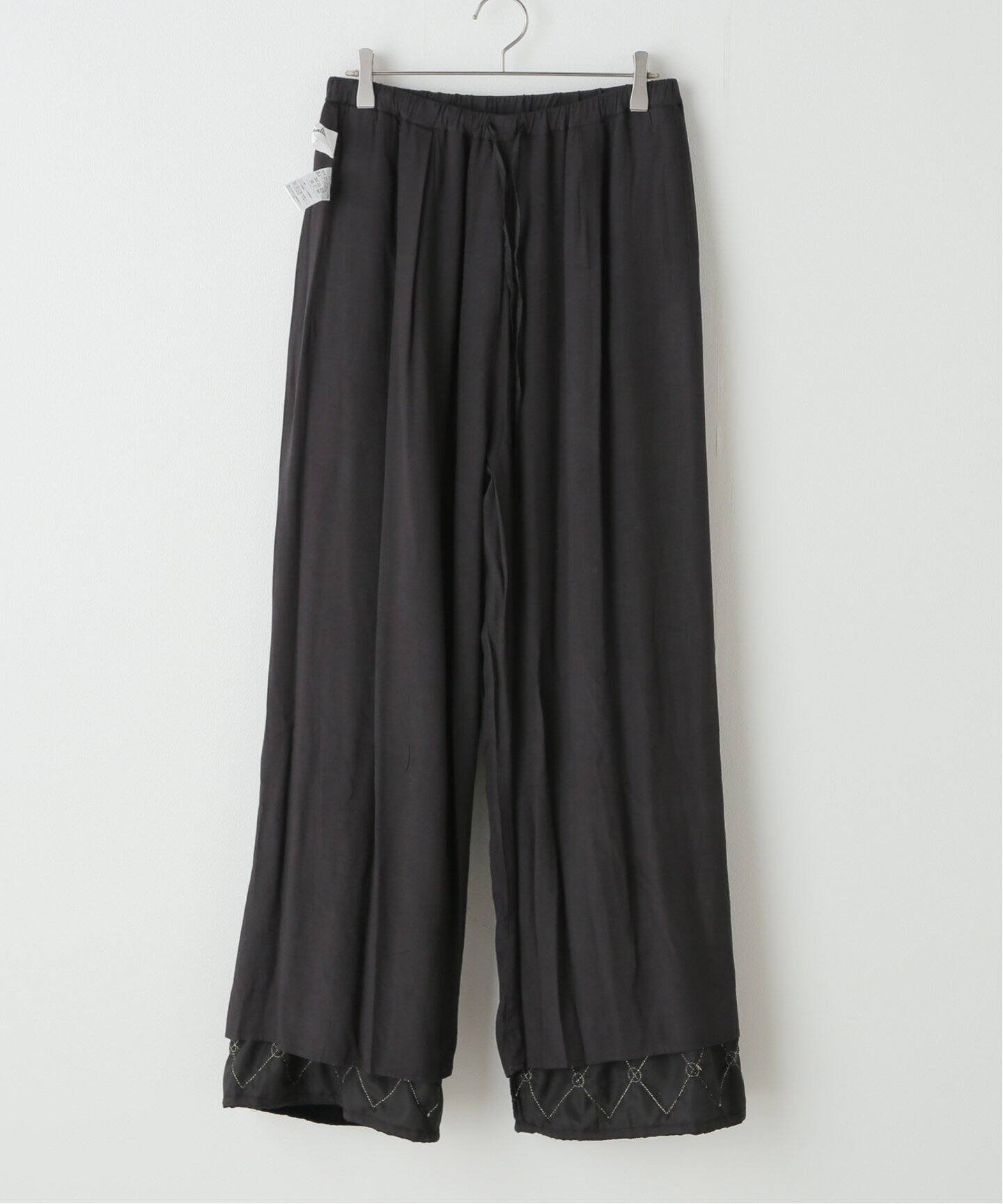 SARA MALLIKA PARVEEN BEADS EMBPANTS 020642SP2：パンツ（その他  