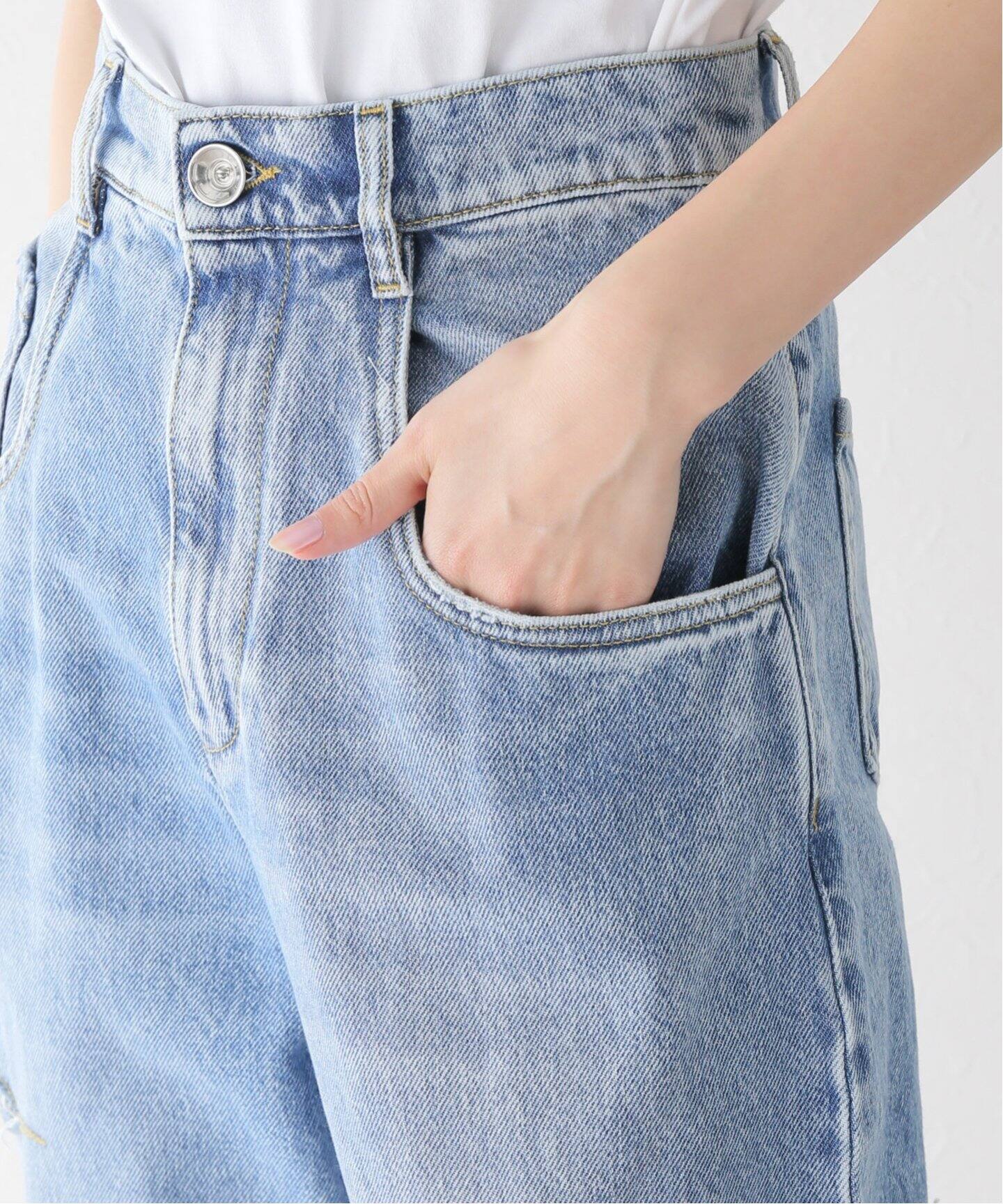 Maison Margiela/メゾン マルジェラ】5 POCKET CUT OUT：デニム 