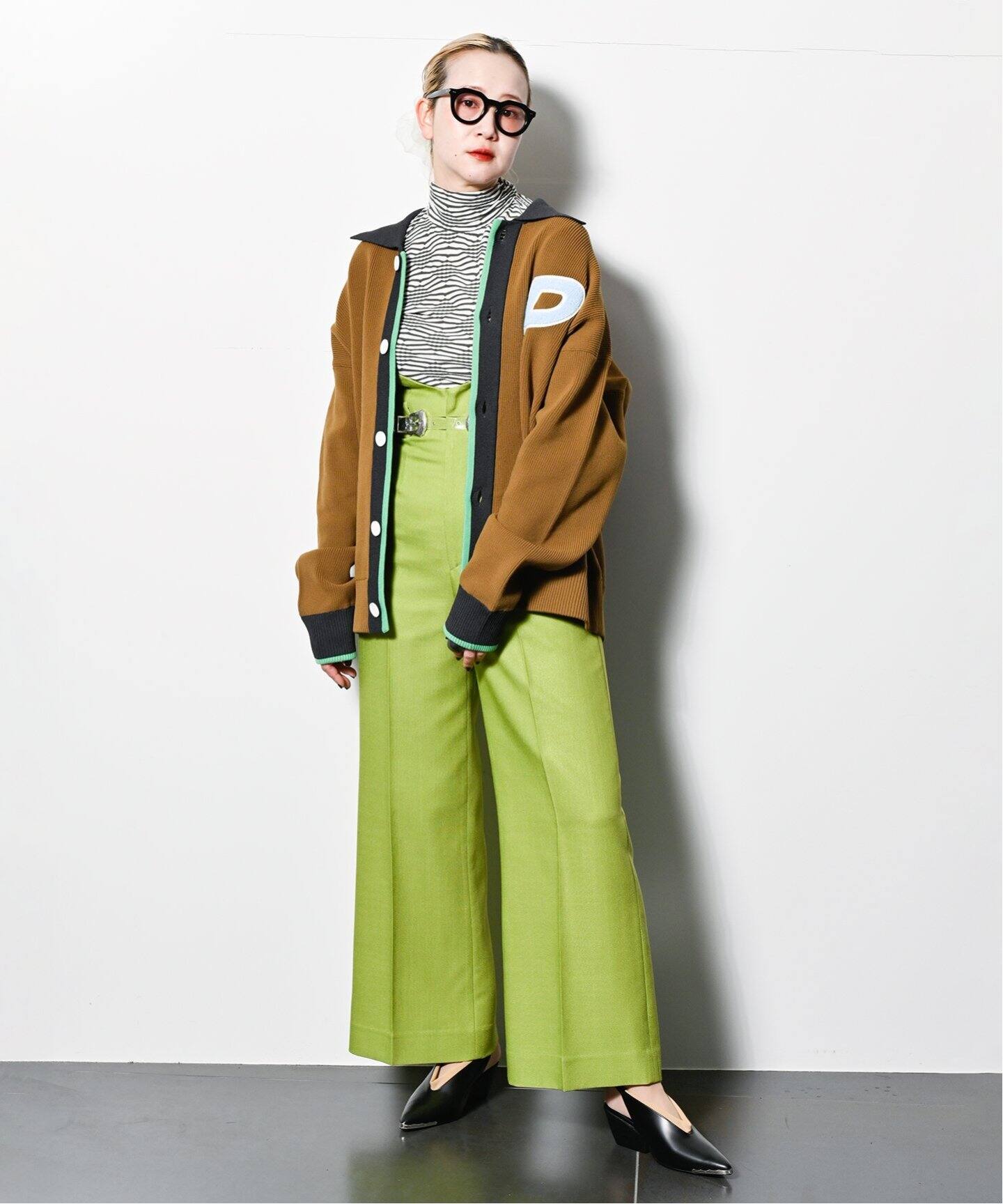 TOGA PULLA/トーガプルラ】Rayon polyester パンツ（スラックス 