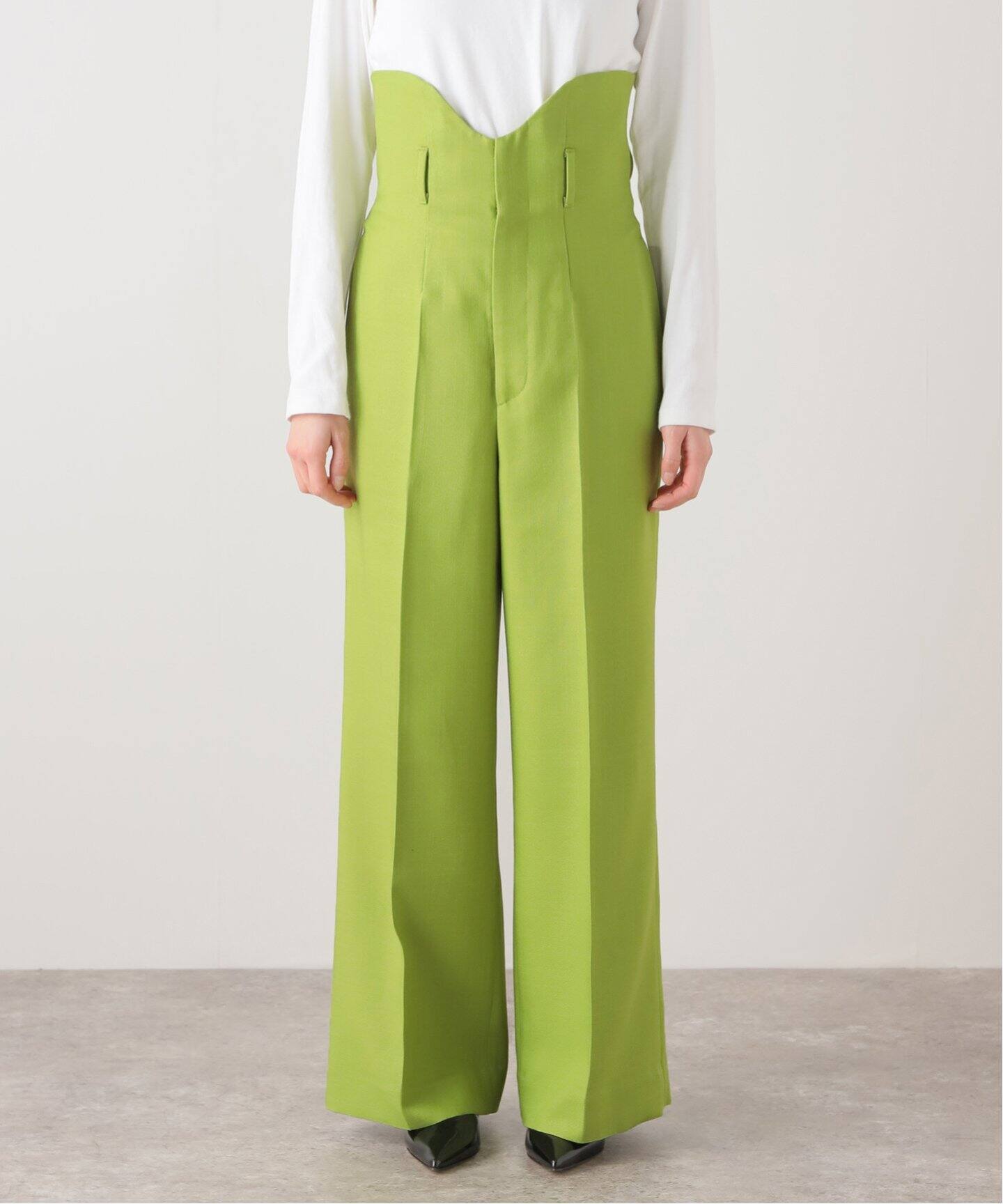 TOGA PULLA/トーガプルラ】Rayon polyester パンツ（スラックス  