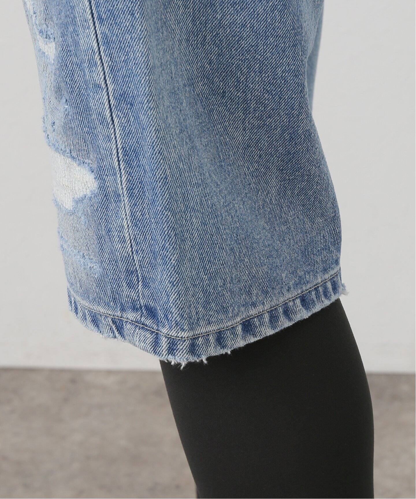 KURO 別注 HARF PANTS 0：デニムパンツ（デニムパンツ・ジーンズ