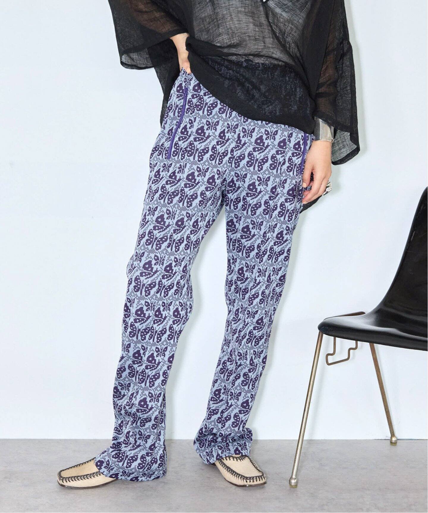 NEEDLES TRACK PANT POLY JQ PU270：パンツ（ジャージ／トラックパンツ  