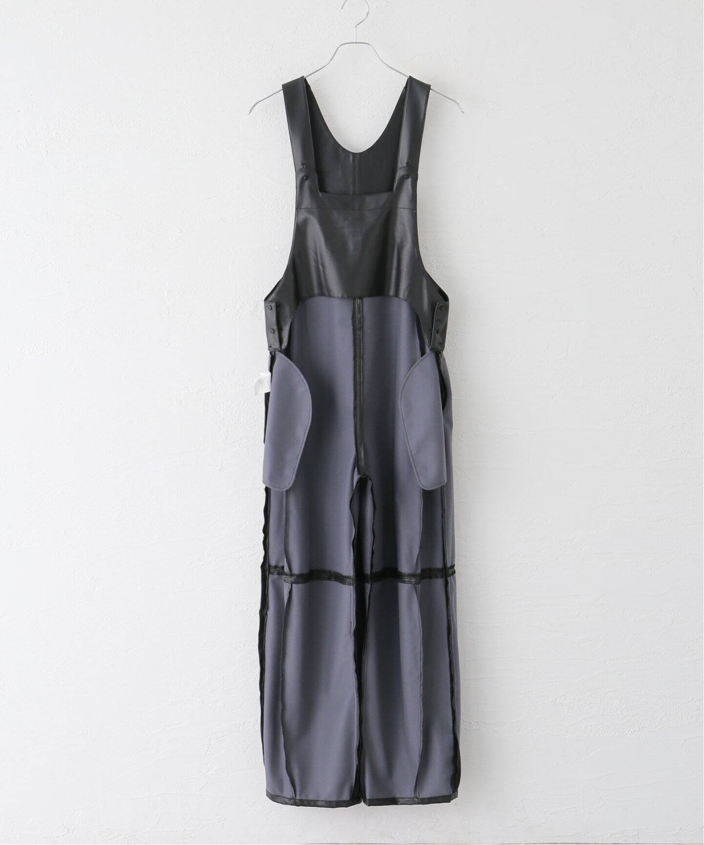 SAYAKA DAVIS VEGAN LEATHER COVERALL TJS4-SVL：オーバーオール 
