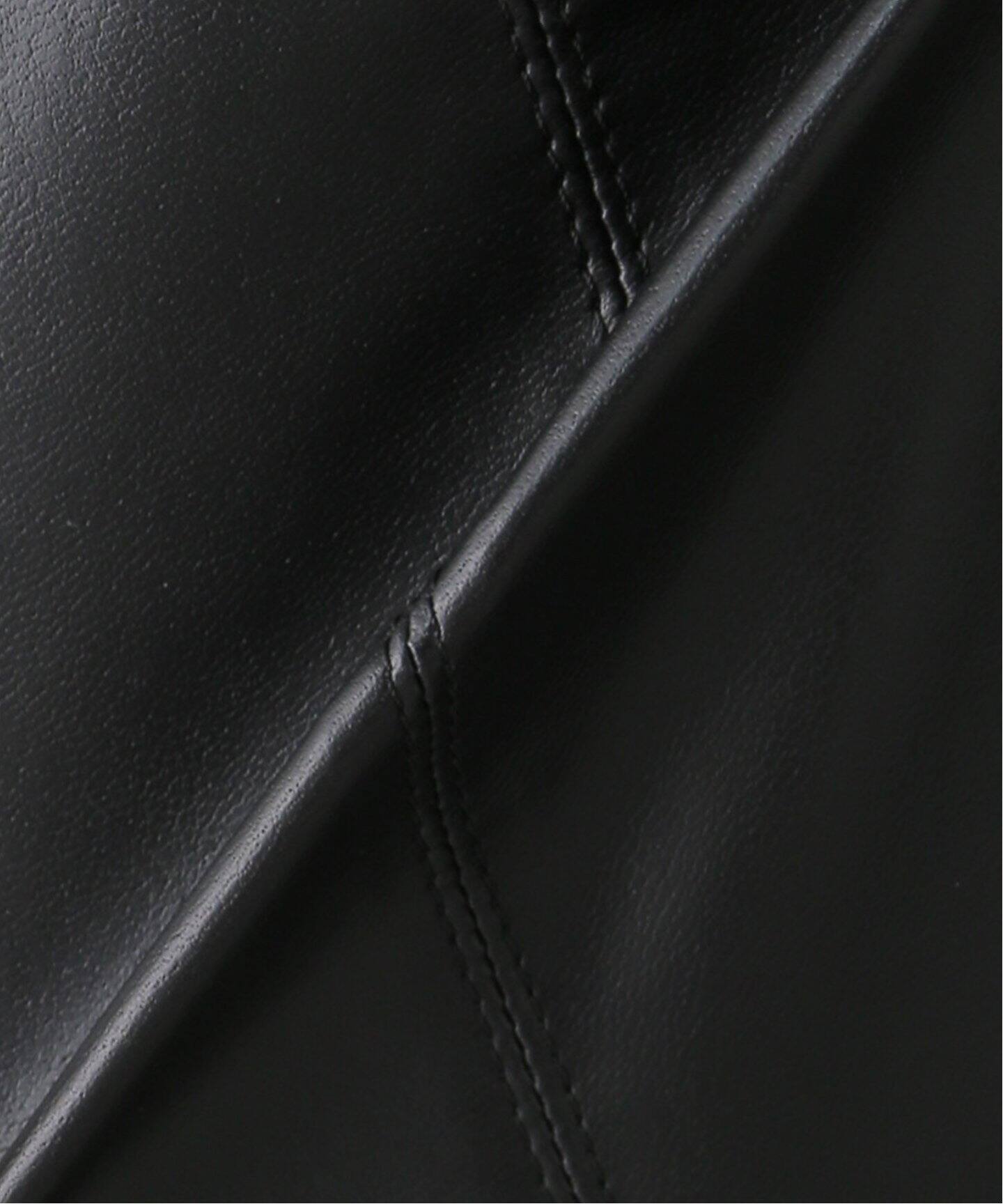 SAYAKA DAVIS VEGAN LEATHER COVERALL TJS4-SVL：オーバーオール 