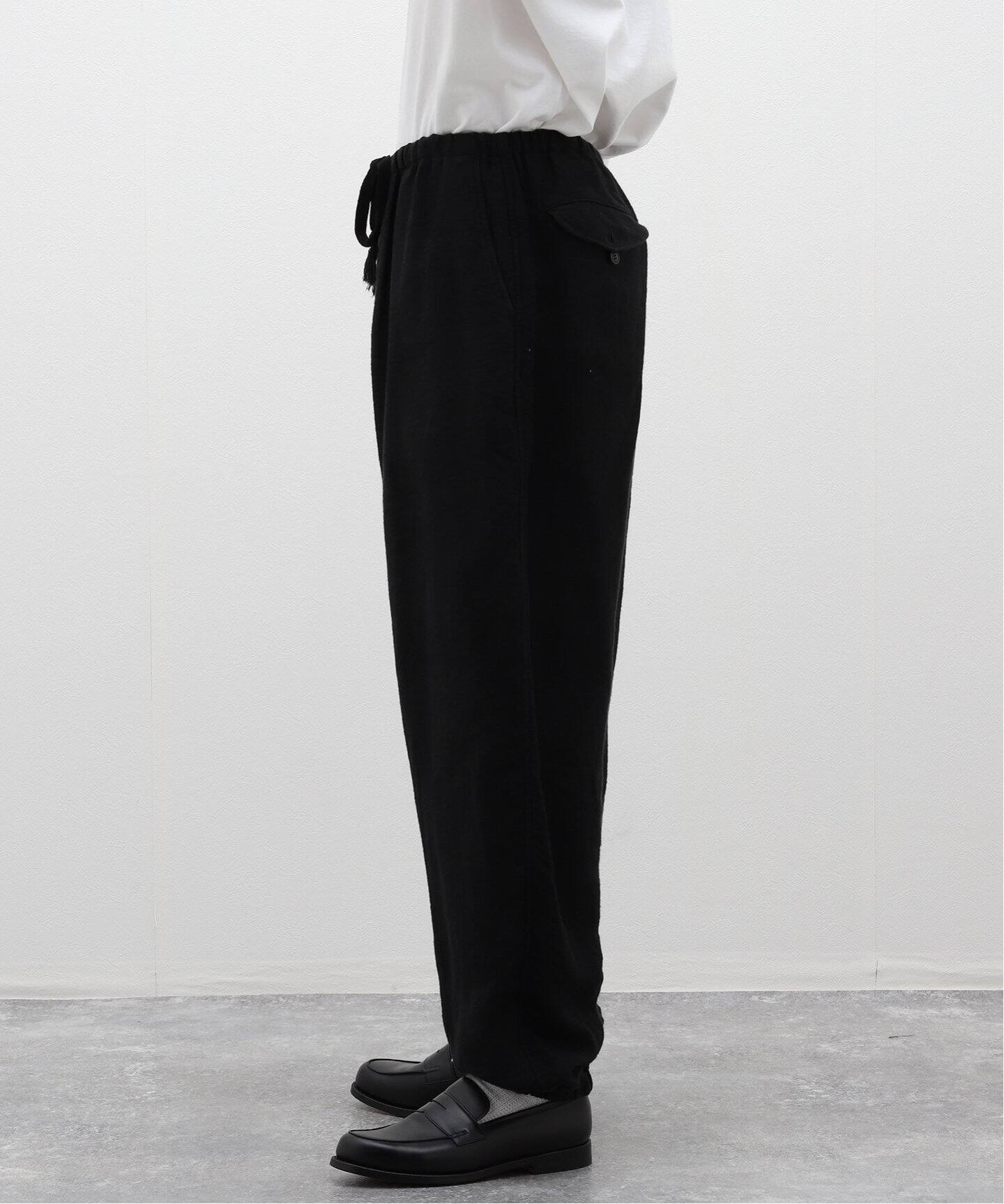 COMOLI / コモリ】リネンキモウ ドローストリングパンツ（スラックス  