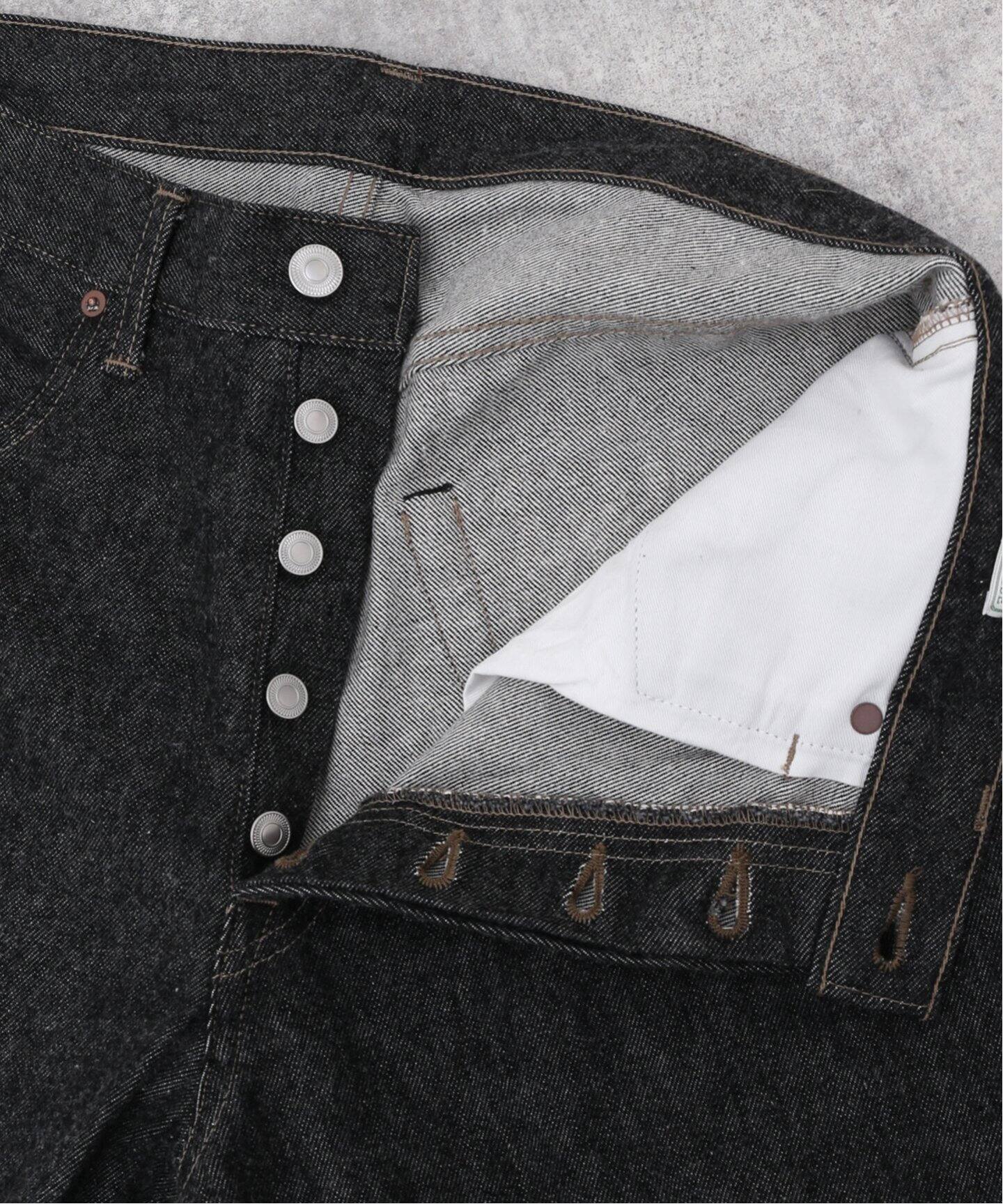 A.PRESSE / アプレッセ】Black Washed Denim Pants（デニムパンツ 