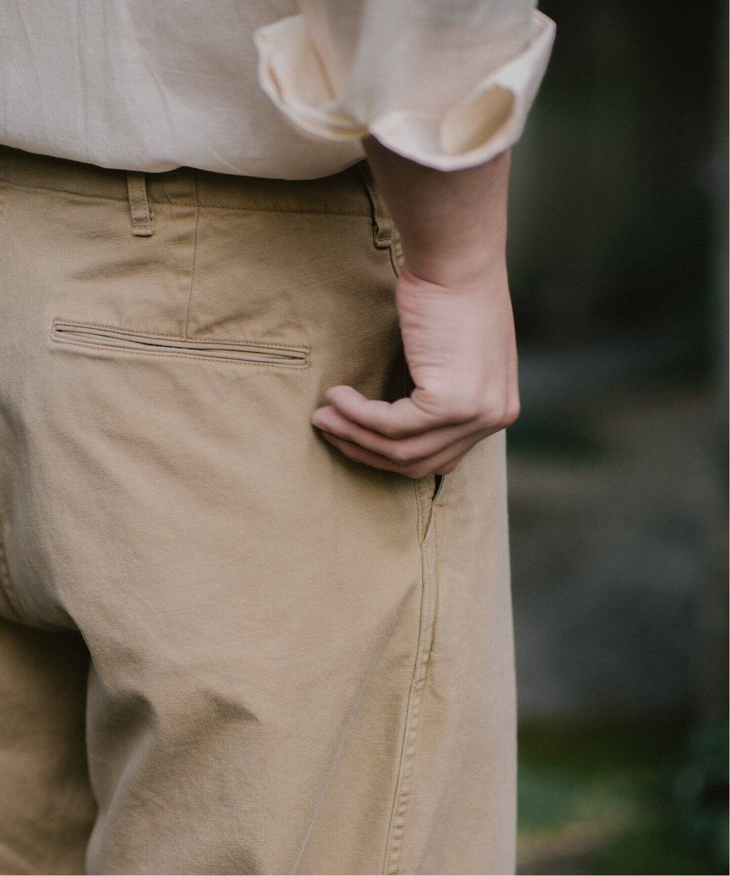 A.PRESSE / アプレッセ】Vintage Chino Trousers（チノパンツ）｜L 