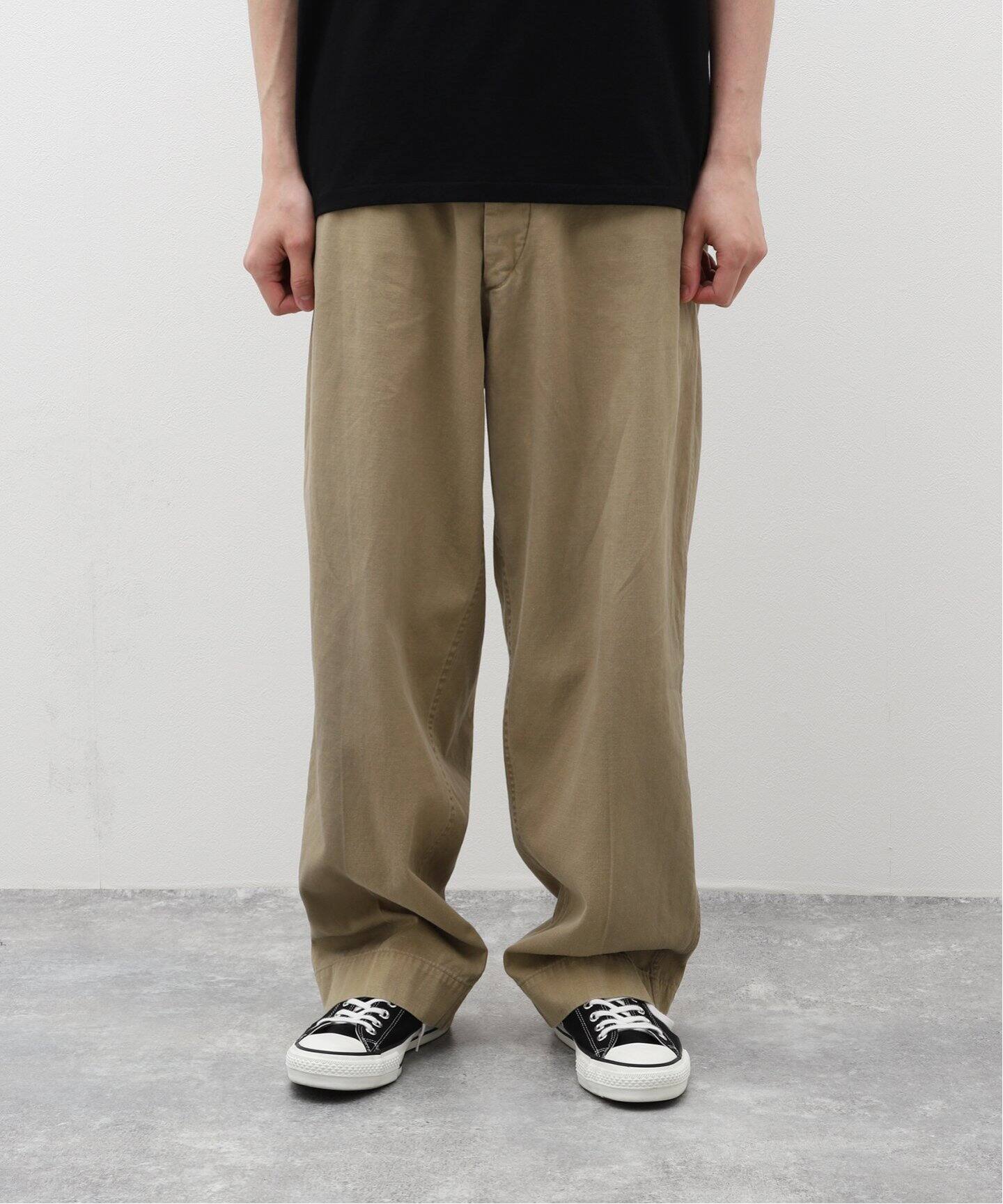 A.PRESSE / アプレッセ】Vintage Chino Trousers（チノパンツ）｜L 