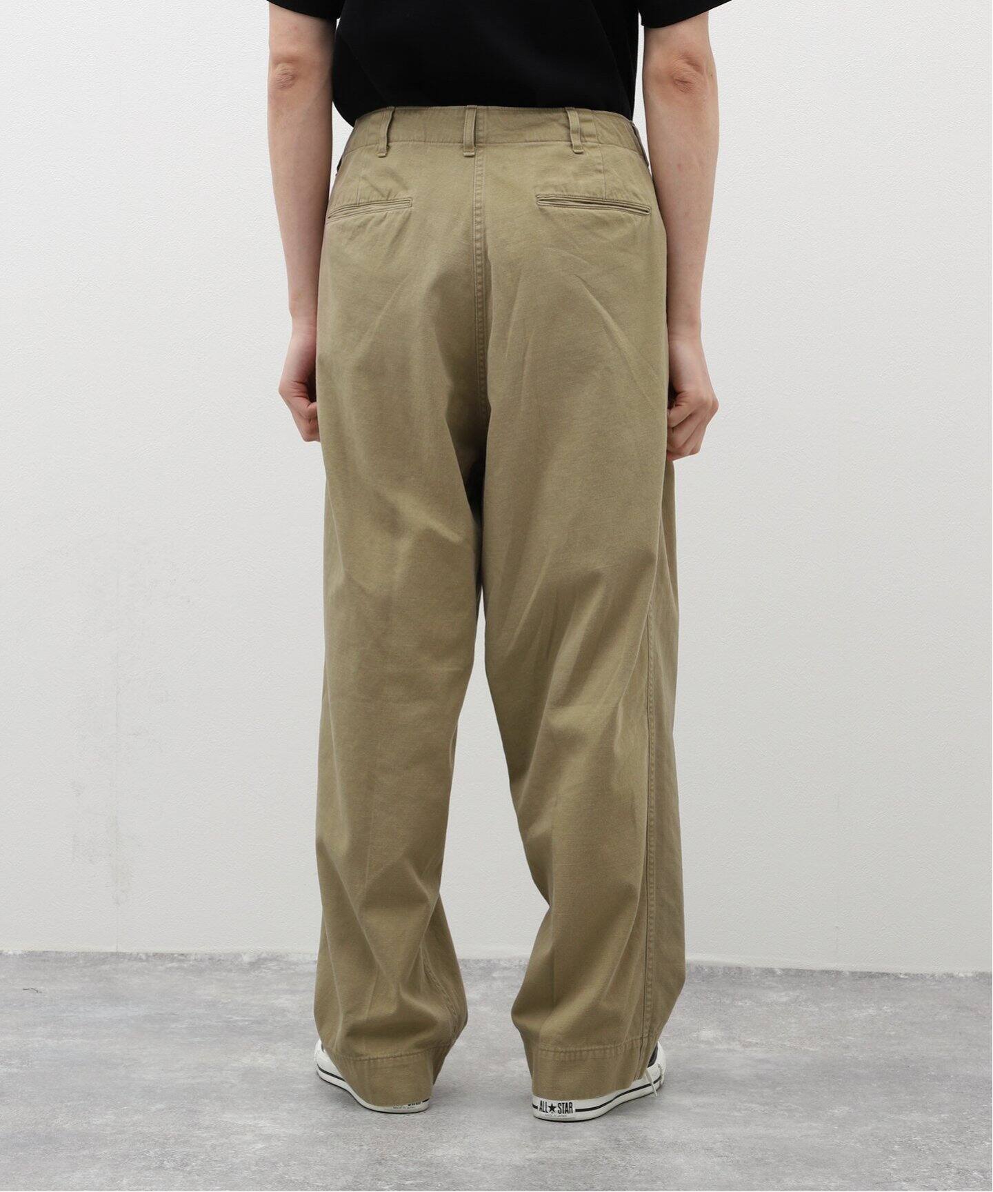 A.PRESSE / アプレッセ】Vintage Chino Trousers（チノパンツ）｜L 
