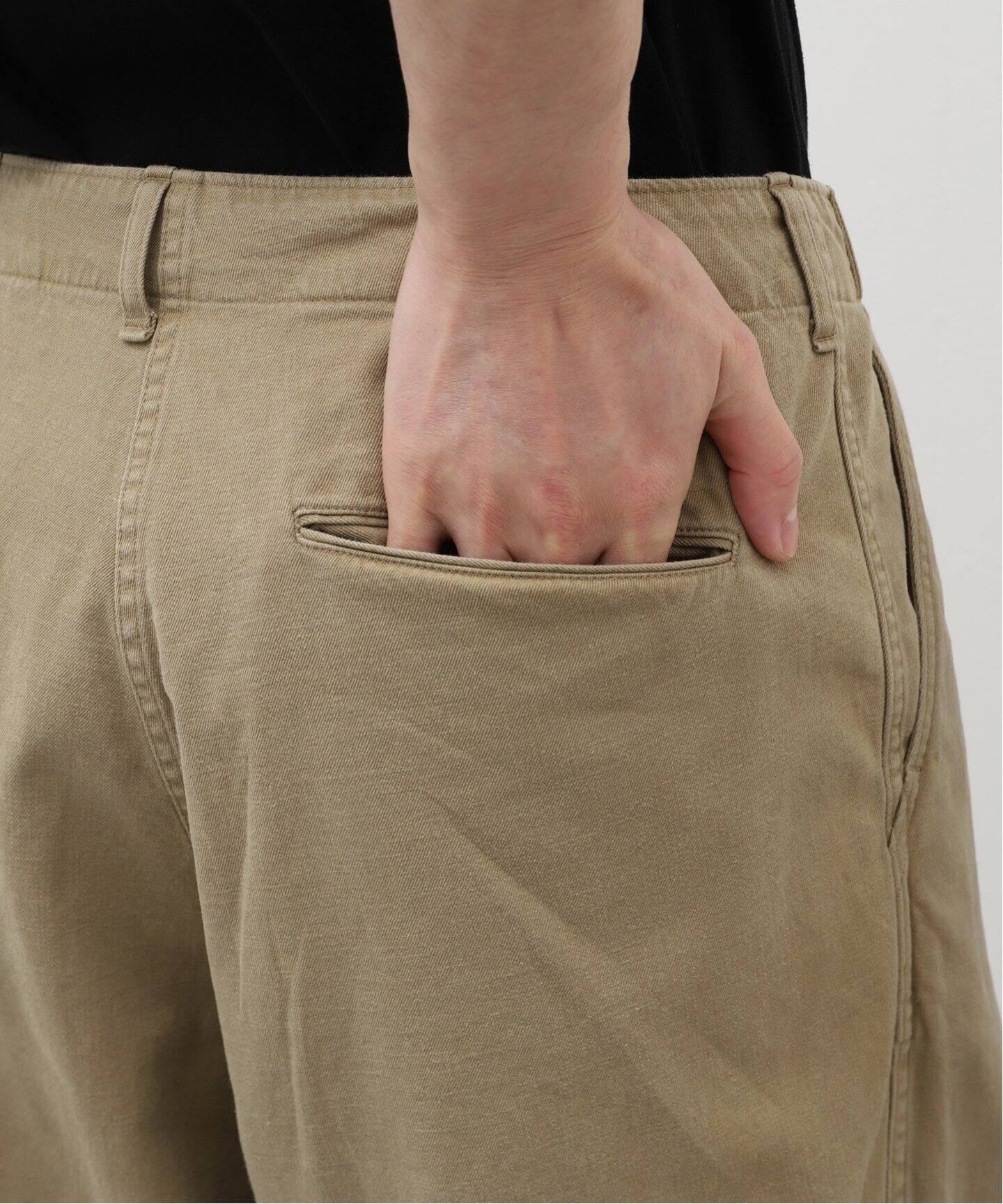 A.PRESSE / アプレッセ】Vintage Chino Trousers（チノパンツ）｜L 