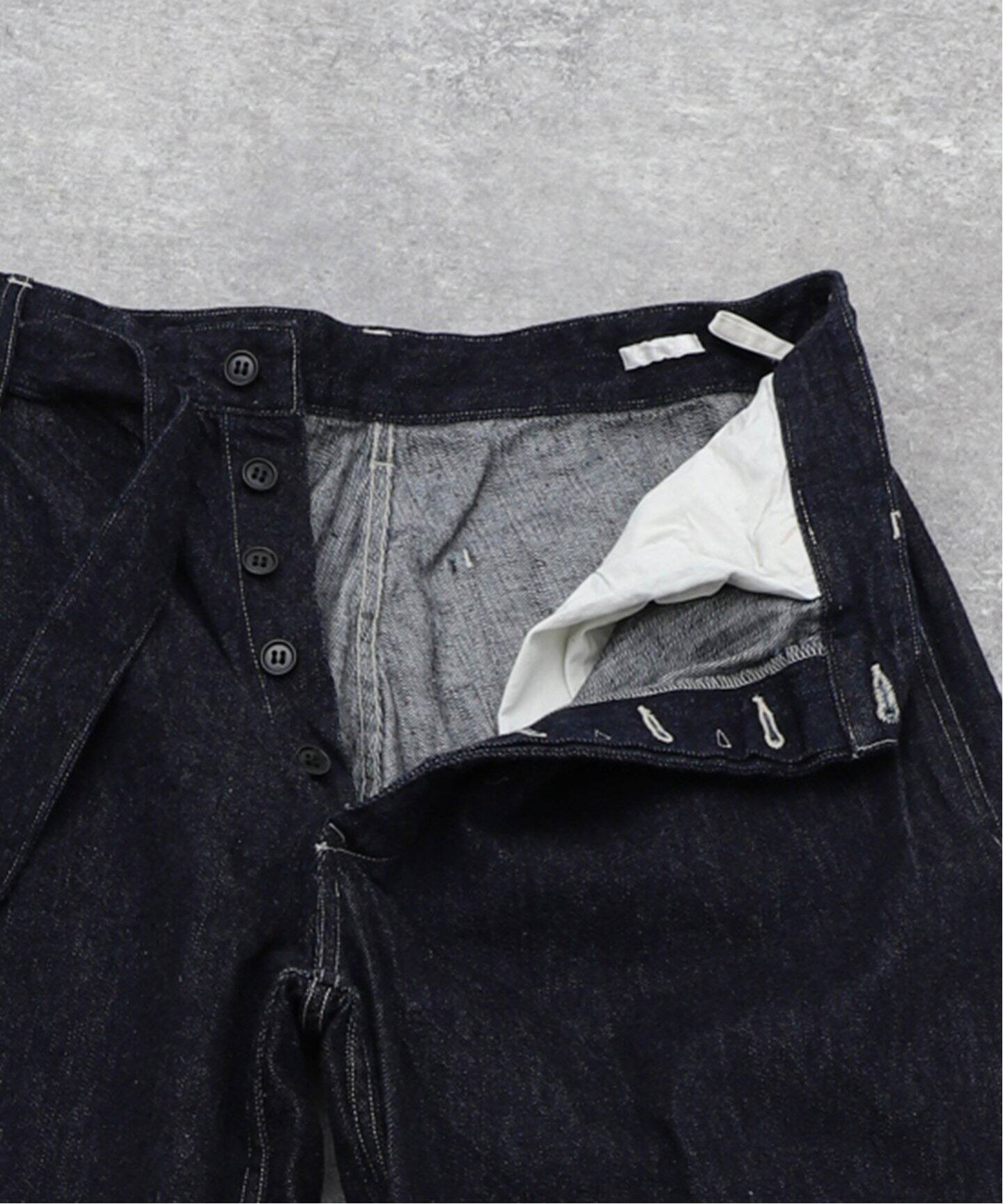 COMOLI / コモリ】デニム ベルテッドパンツ（その他パンツ）｜L 