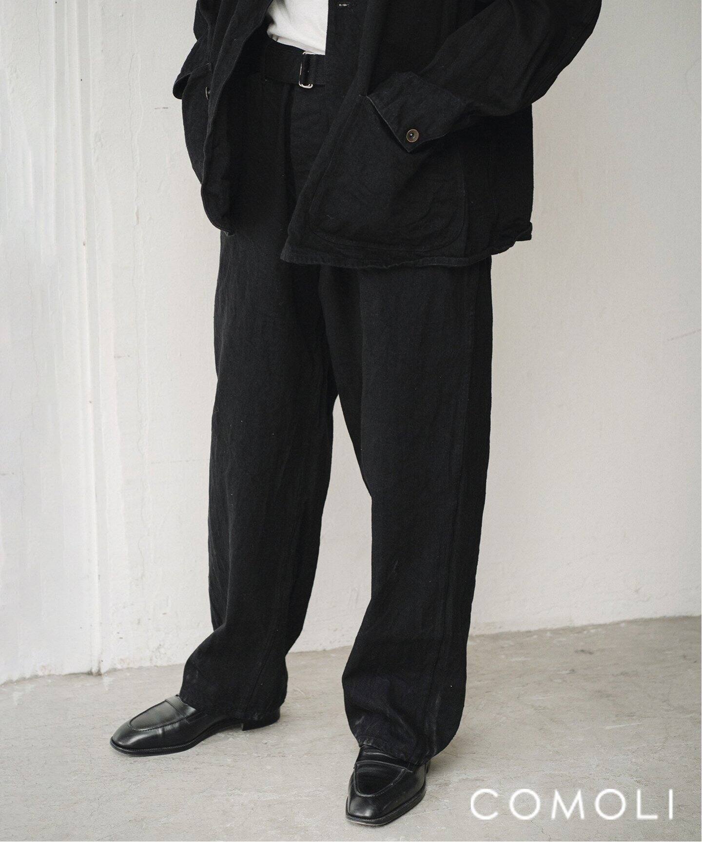 COMOLI / コモリ】デニム ベルテッドパンツ（その他パンツ）｜L  