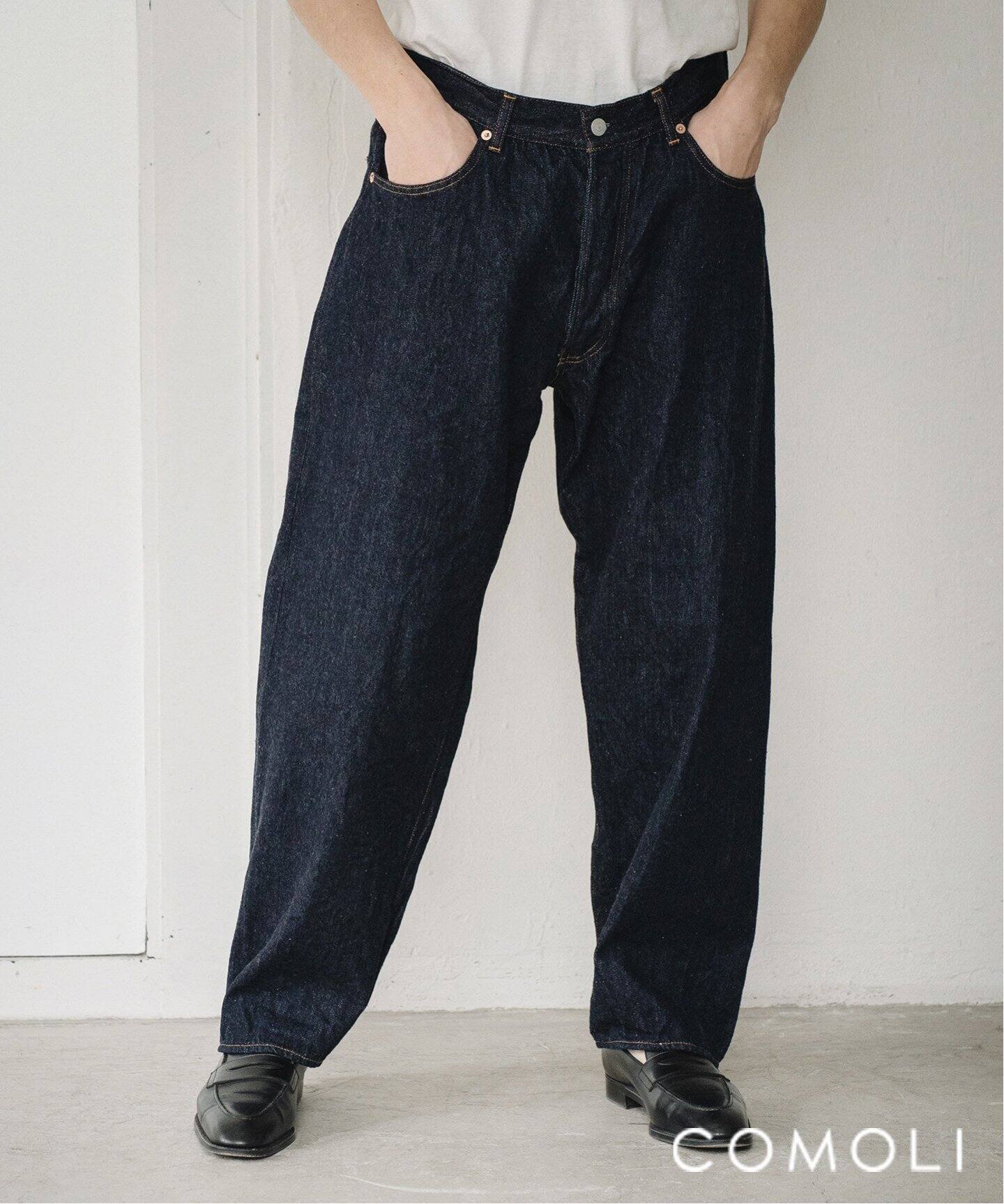 COMOLI / コモリ】デニム 5Pパンツ（その他パンツ）｜L