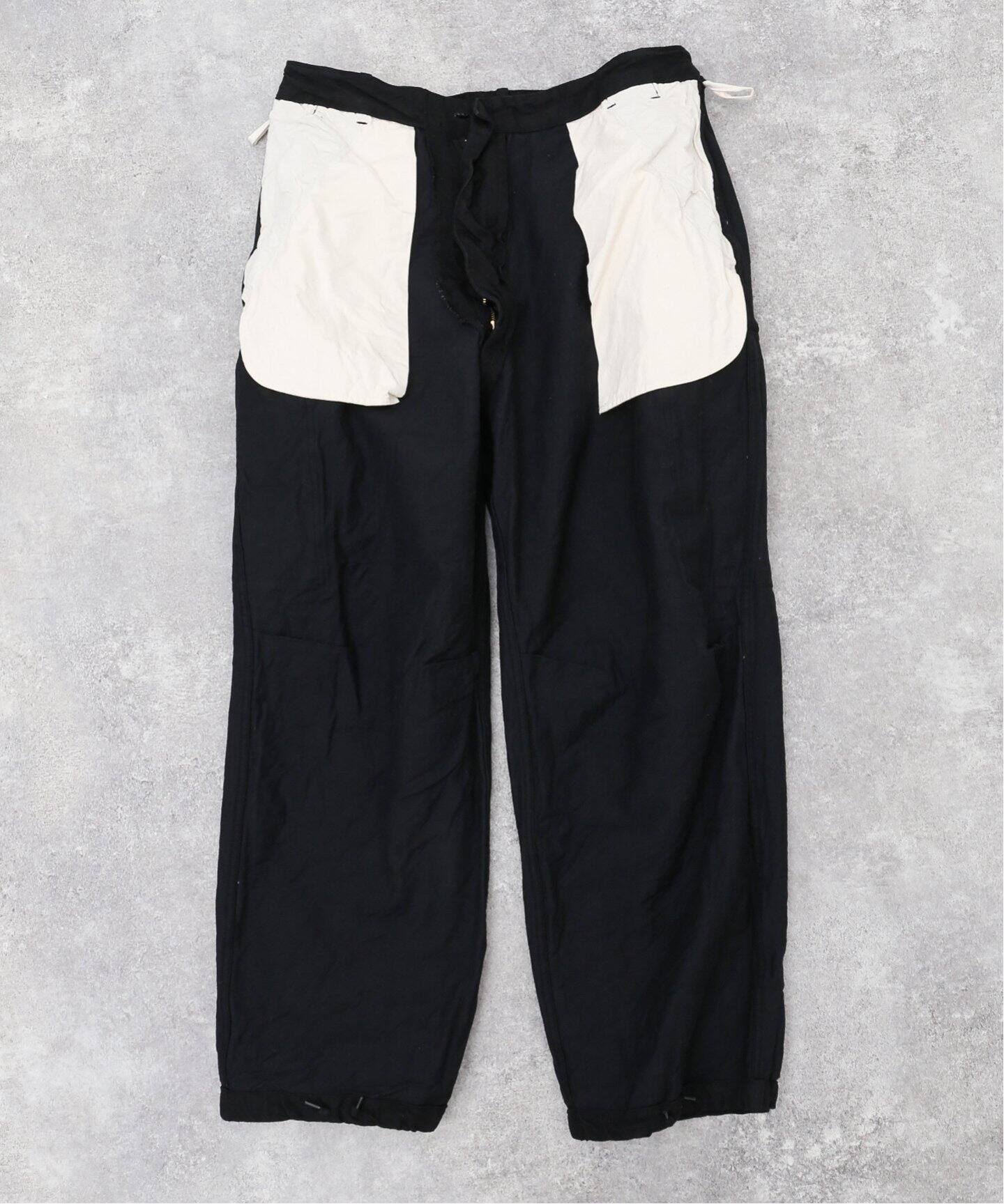 COMOLI / コモリ】ブラックデニム B.D.Uパンツ（カーゴパンツ）｜L 